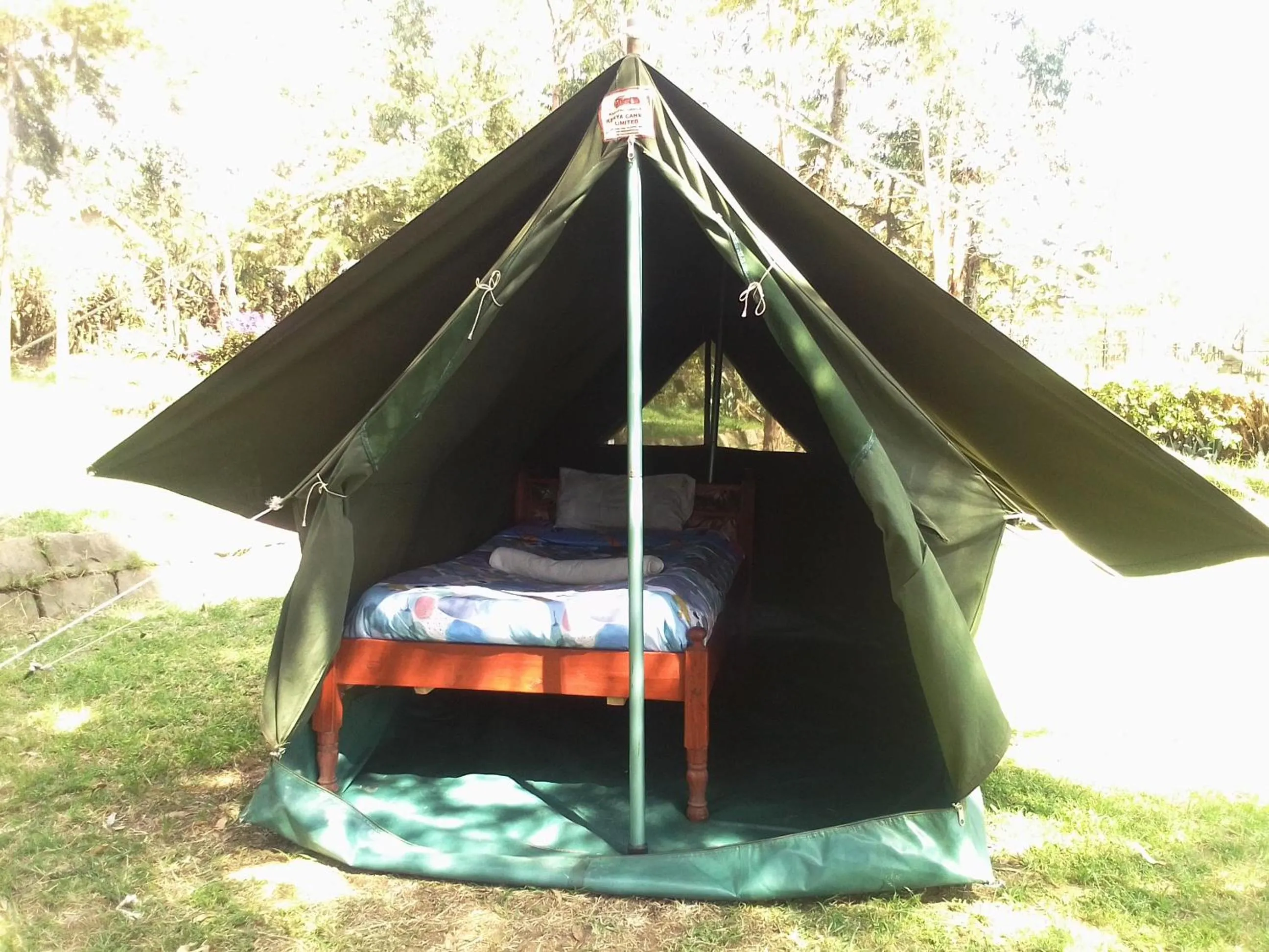 Text overlay in Triple Eden Resort - Naivasha