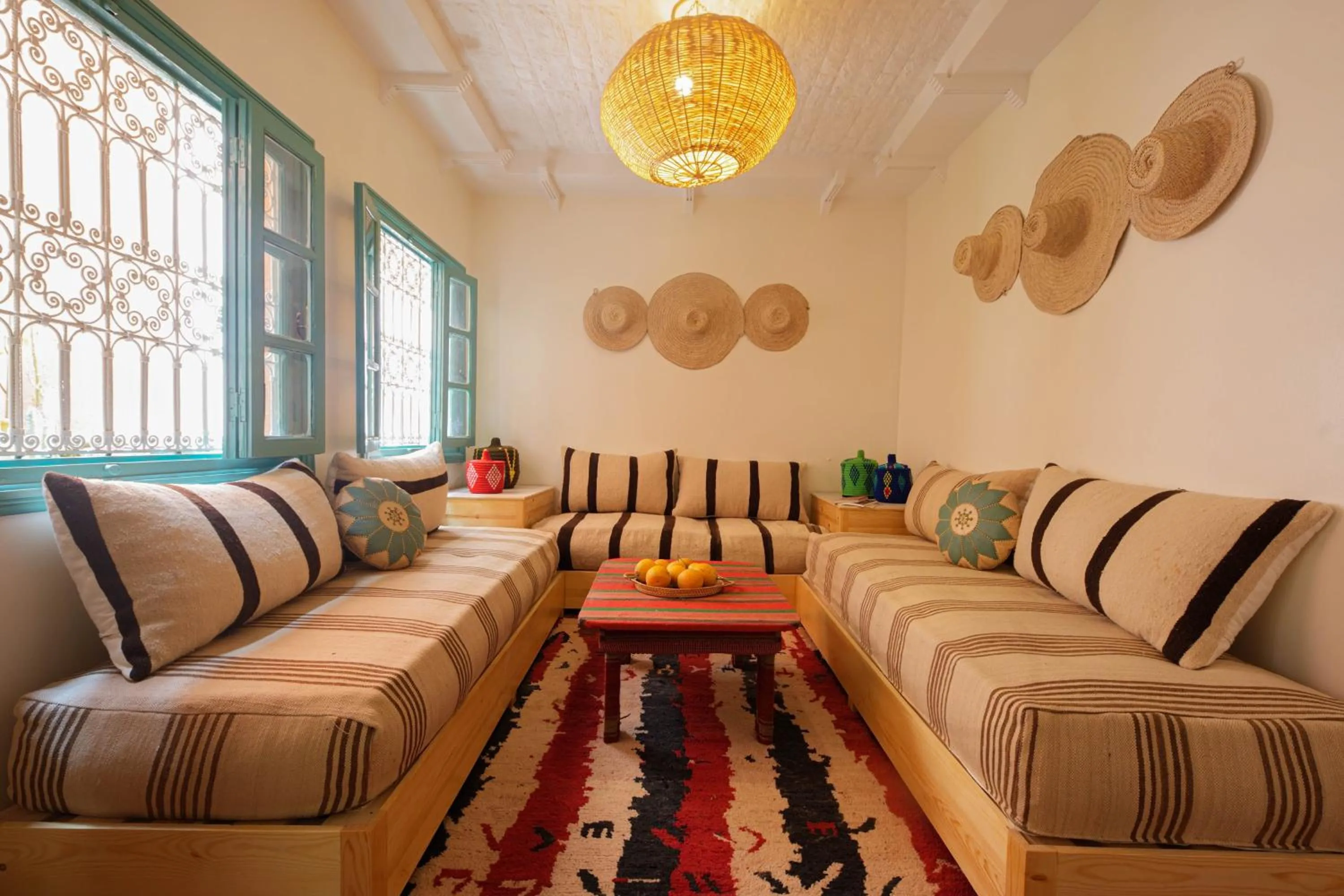 Living room in Dar Soufian