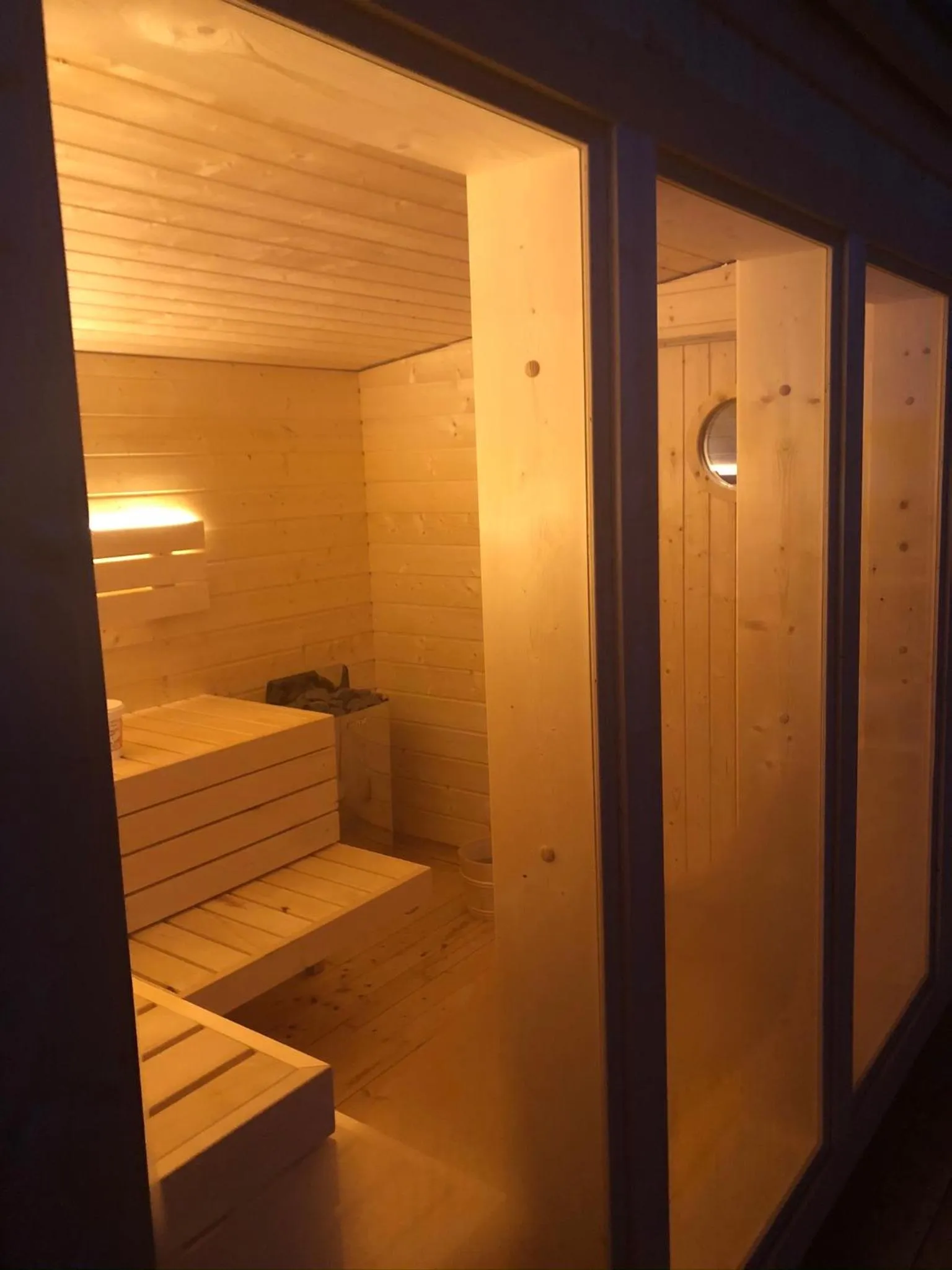 Sauna in Docksta Hotell