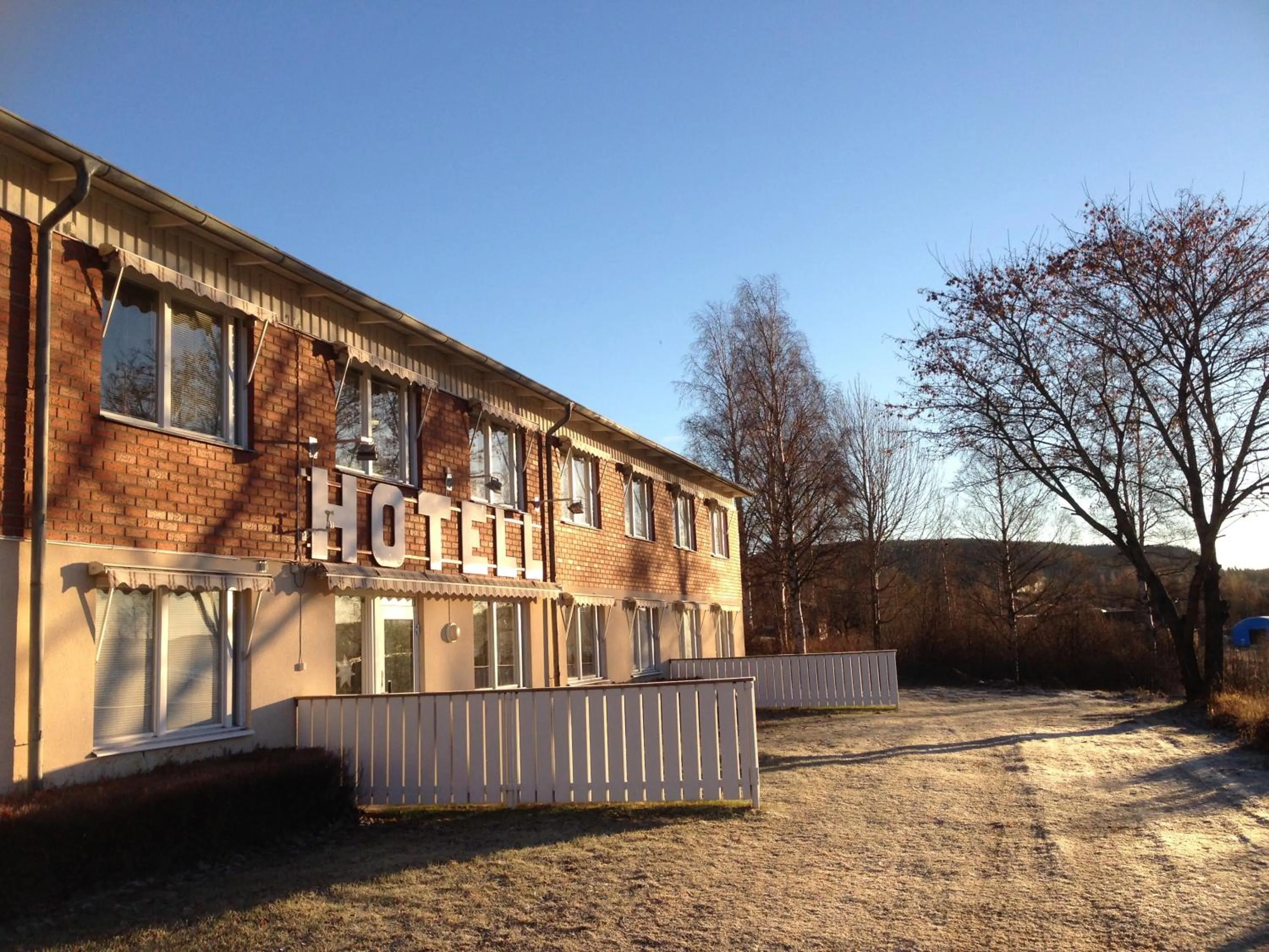 Facade/entrance in Docksta Hotell