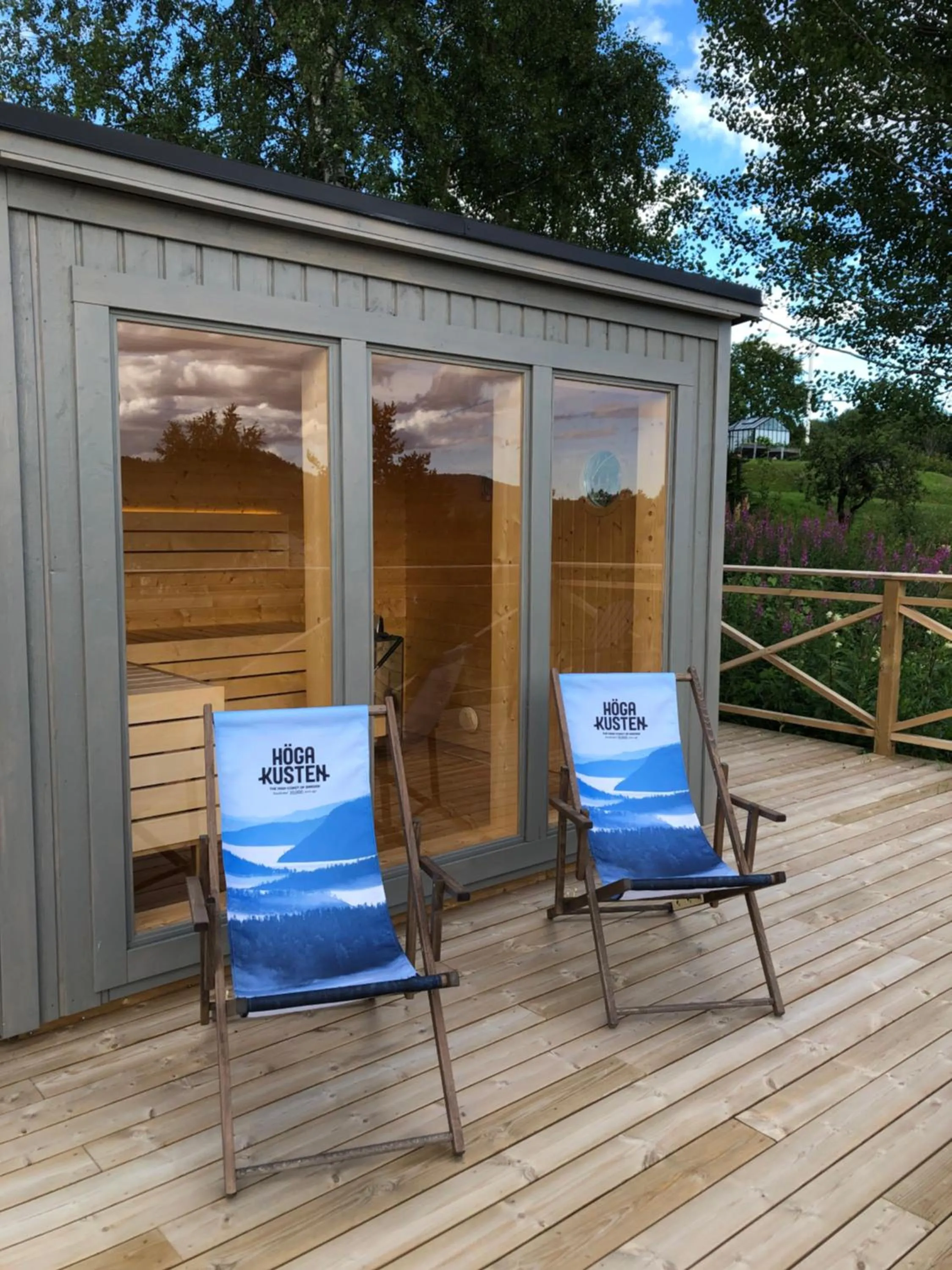 Sauna in Docksta Hotell