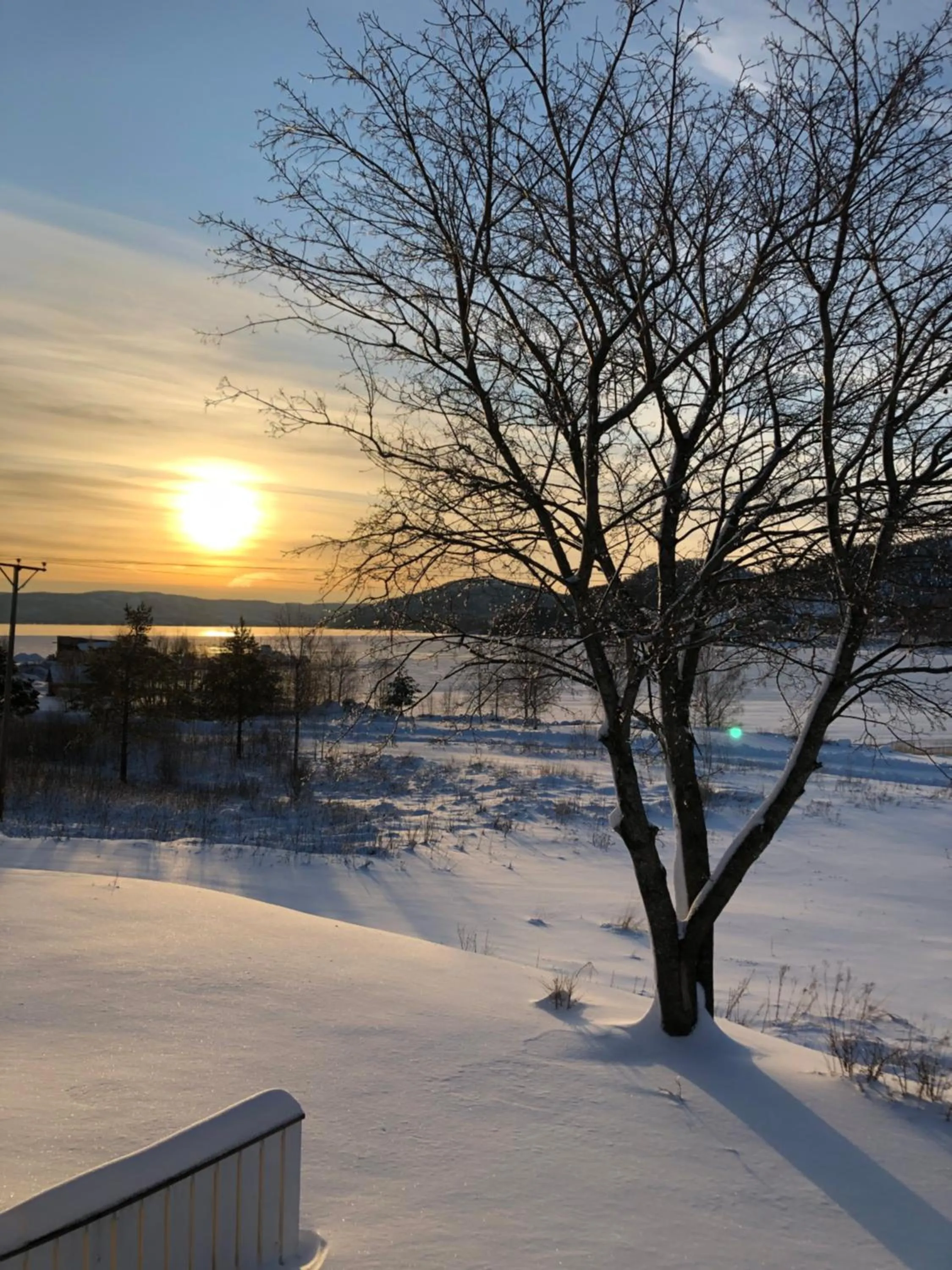 View (from property/room) in Docksta Hotell