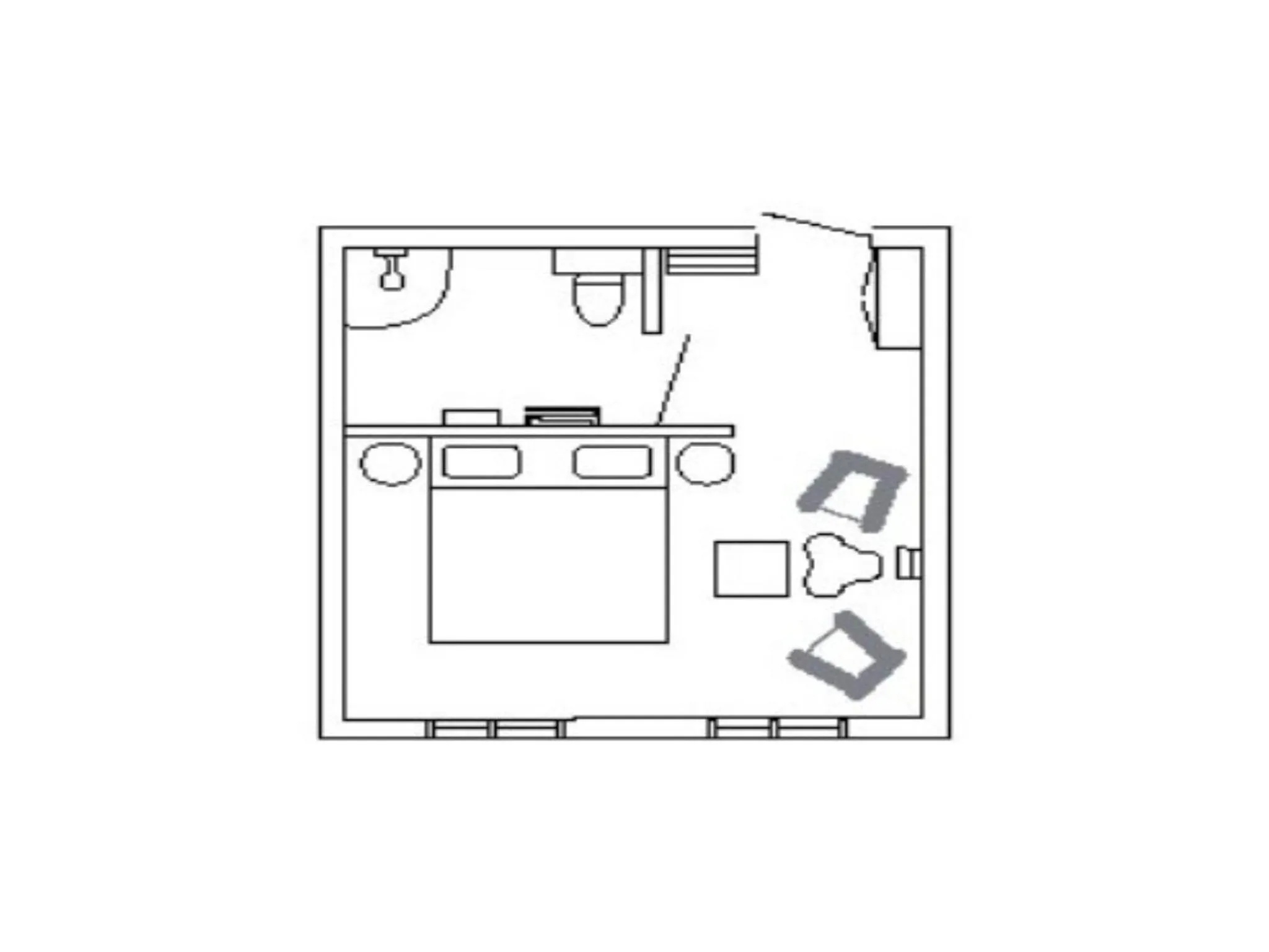 Floor plan in Hovde Hotell