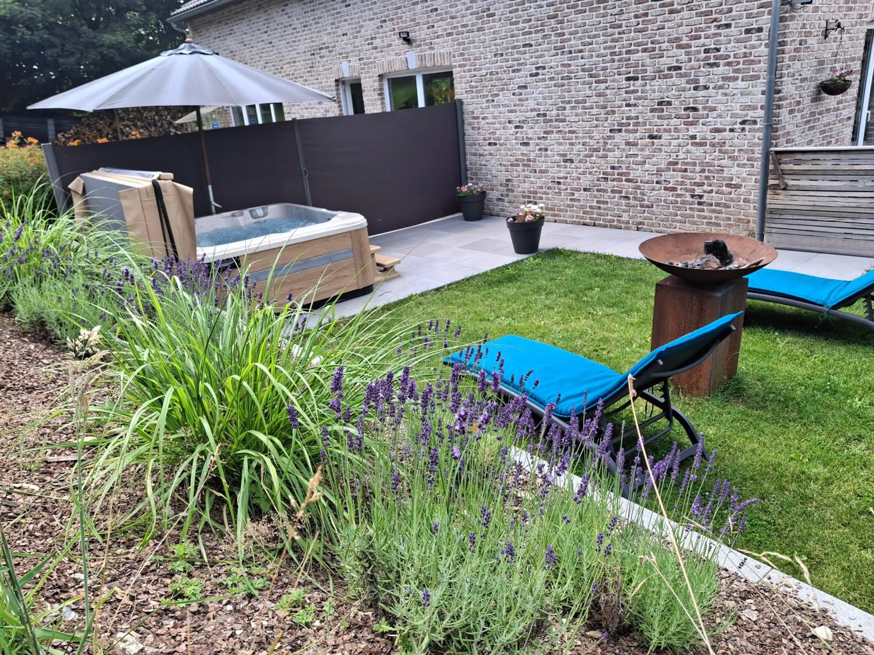 Patio in B&B Caprice d'Epices