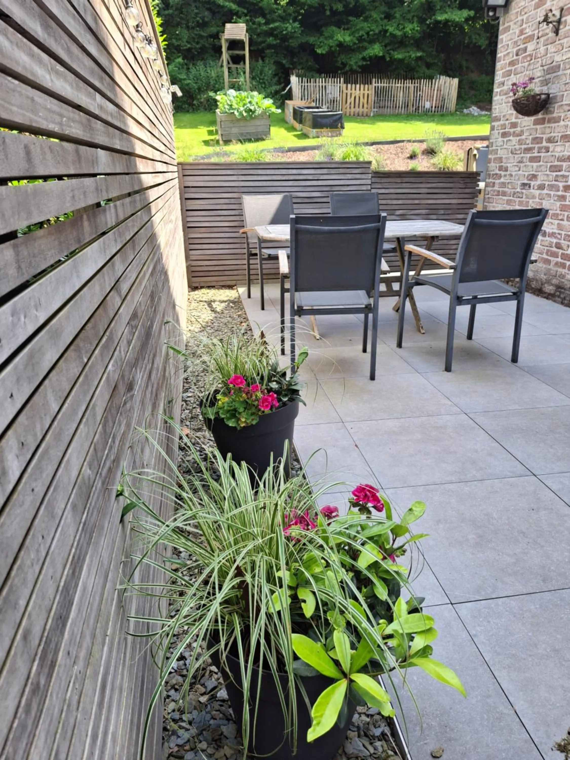 Patio in B&B Caprice d'Epices