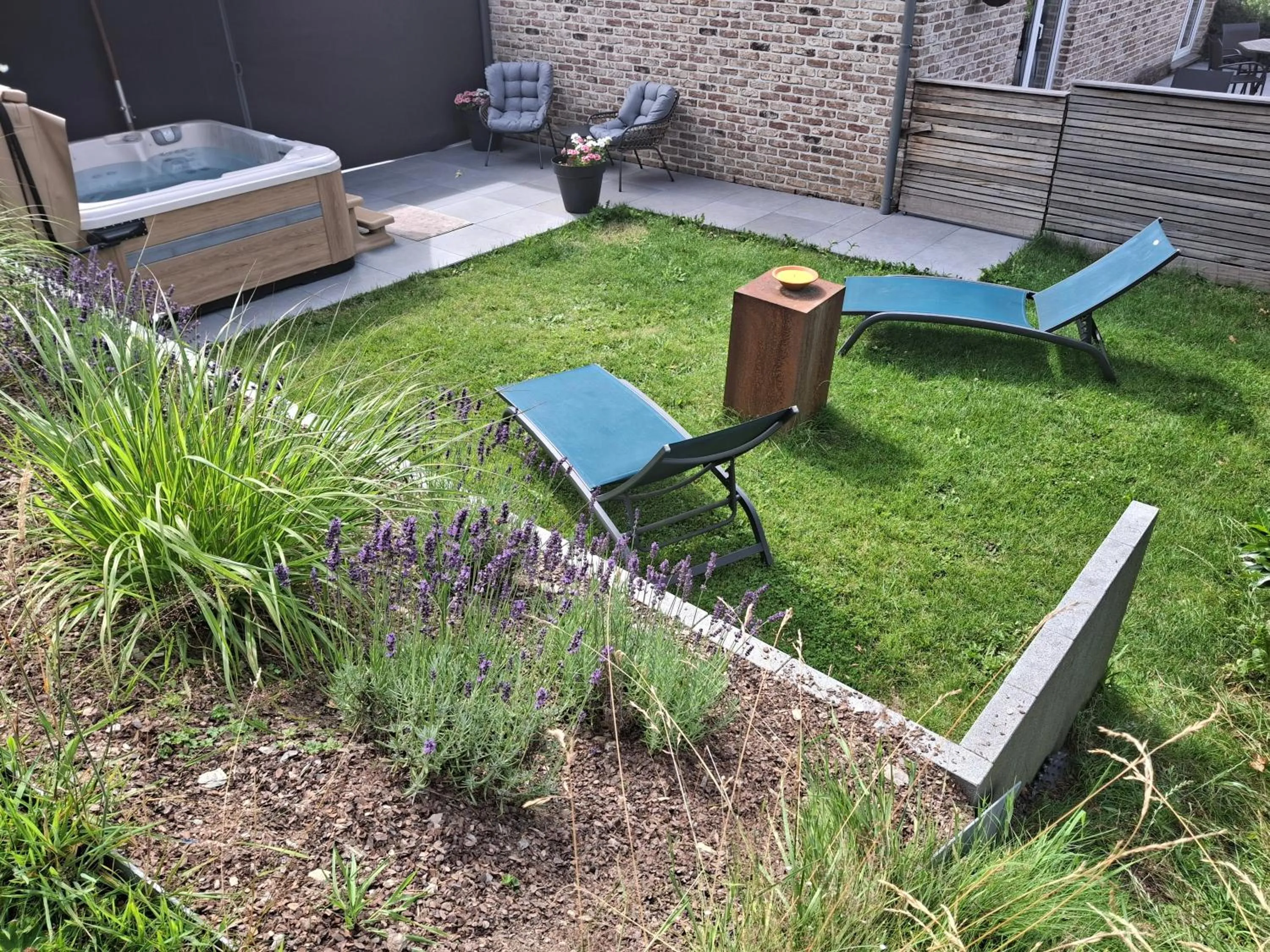 Patio in B&B Caprice d'Epices