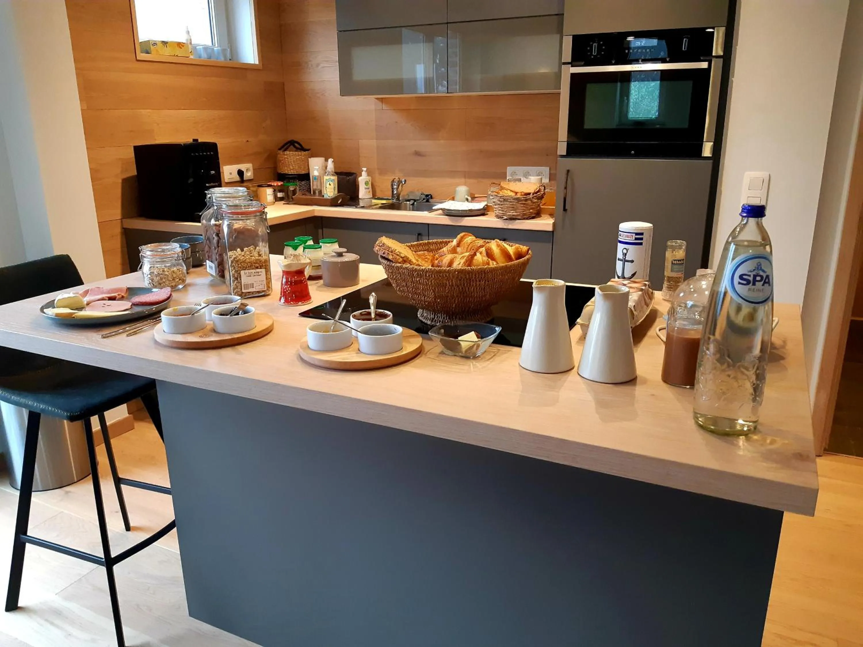 Kitchen or kitchenette in B&B Caprice d'Epices