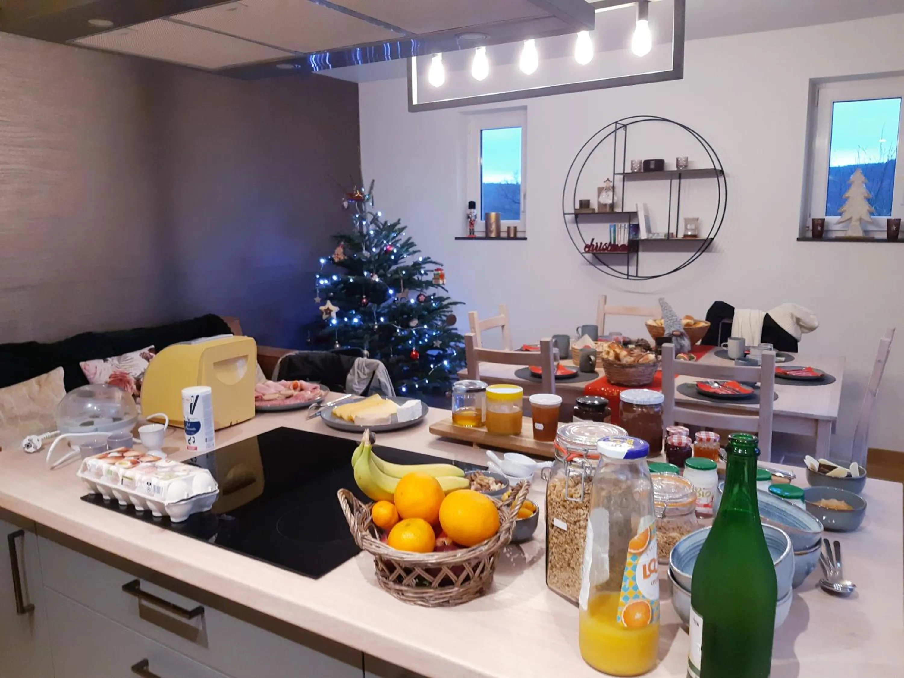 Food and drinks in B&B Caprice d'Epices