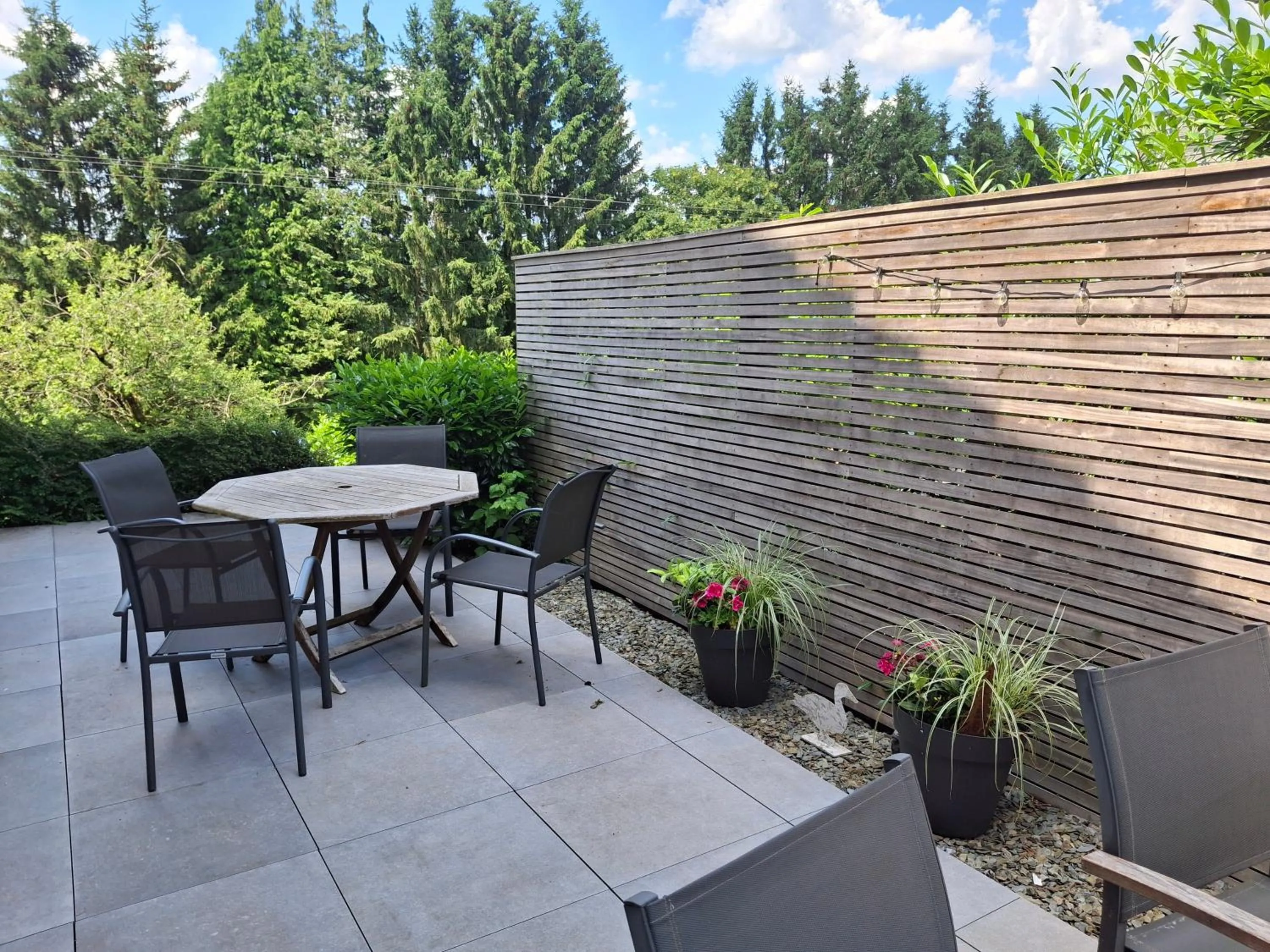 Patio in B&B Caprice d'Epices