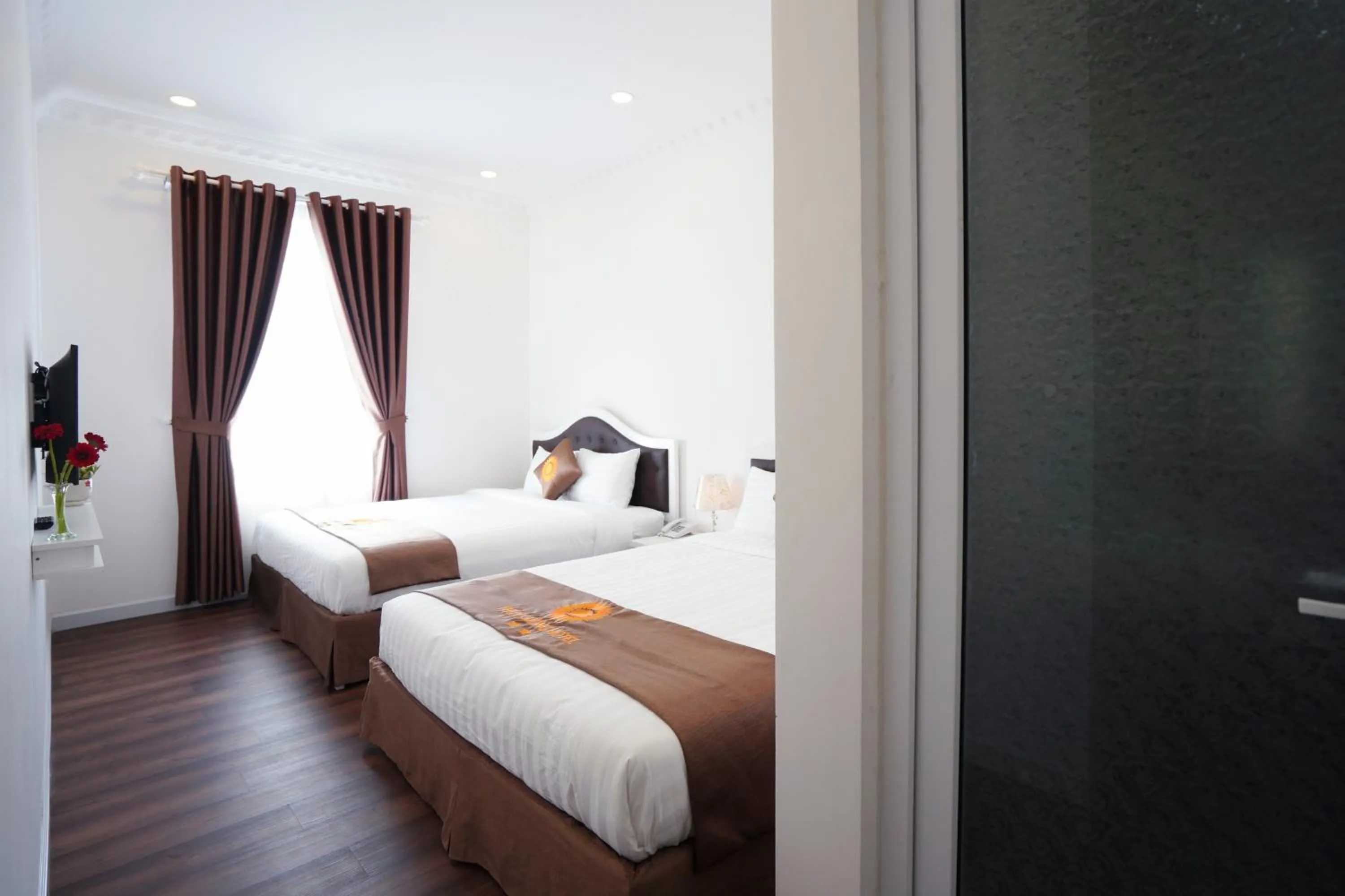 Bed in Thuy Duong Hotel