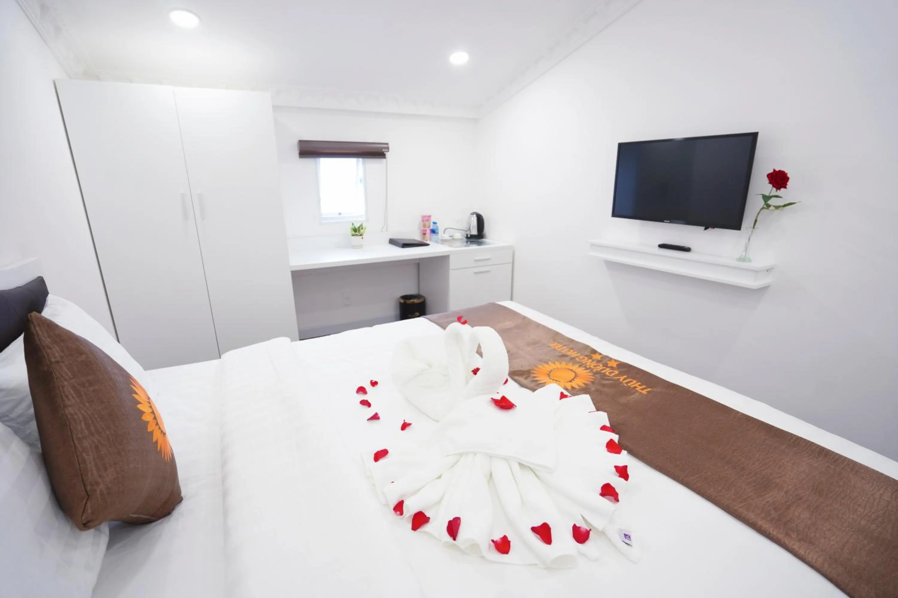 Bed in Thuy Duong Hotel