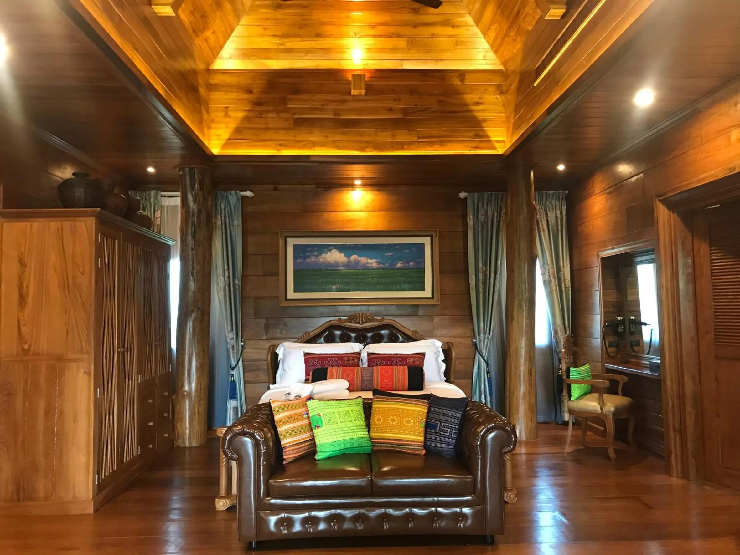 Living room, Bed in WandaVista Resort Khum Wang Nuea Chiang Mai清迈万达文华酒店北国之宫