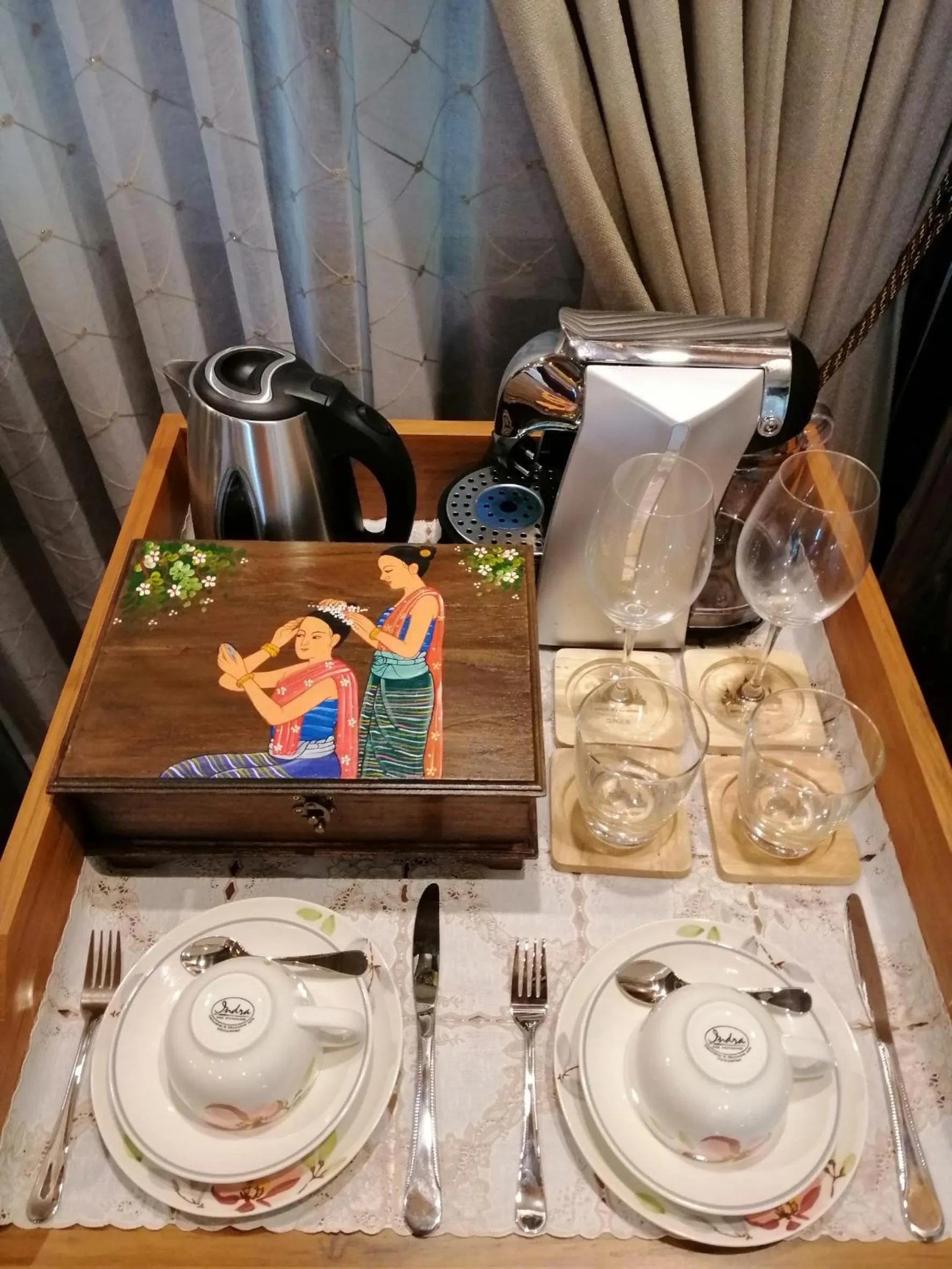 Coffee/tea facilities in WandaVista Resort Khum Wang Nuea Chiang Mai清迈万达文华酒店北国之宫