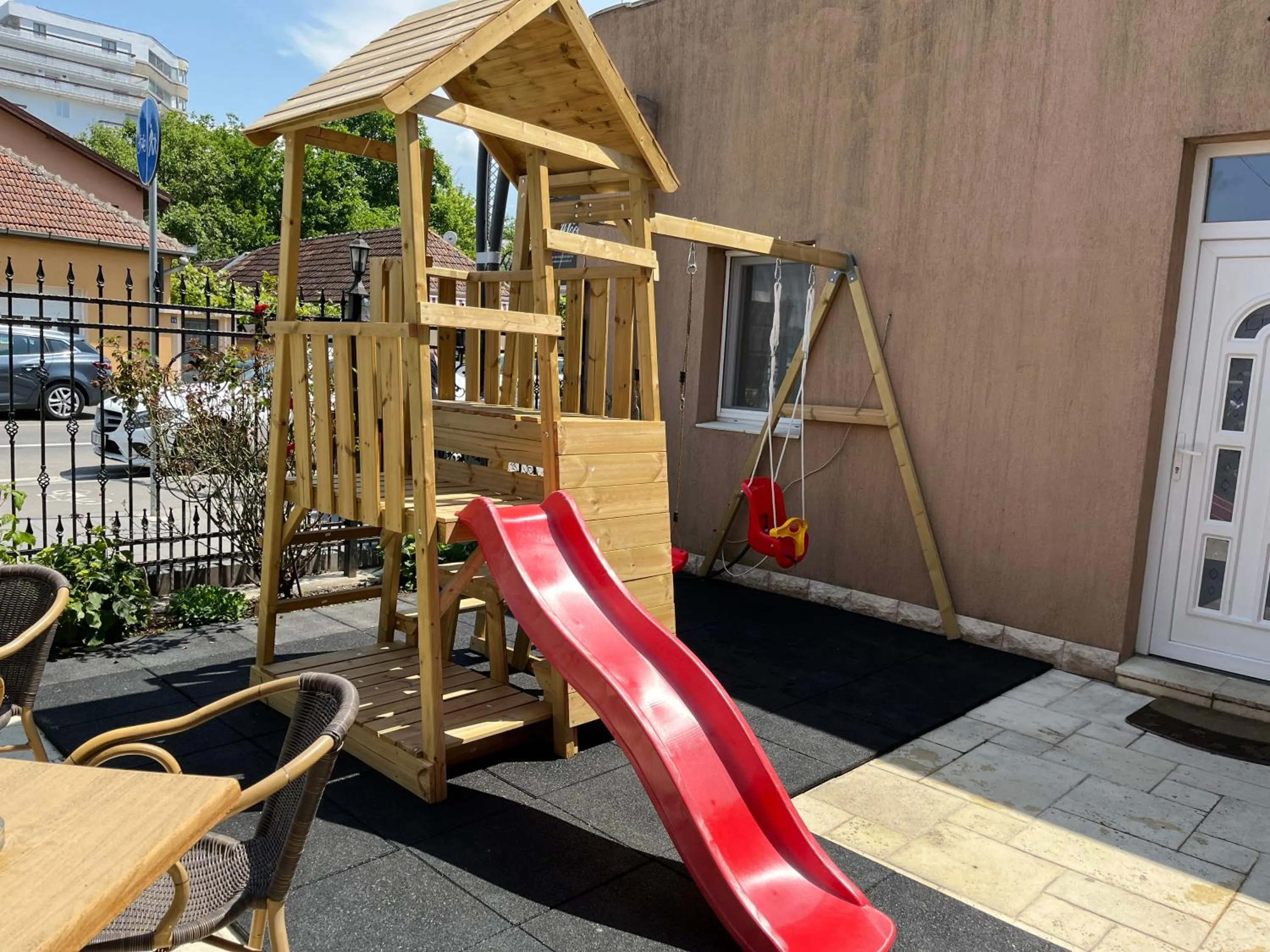 Children play ground in Pensiunea Ana Maria