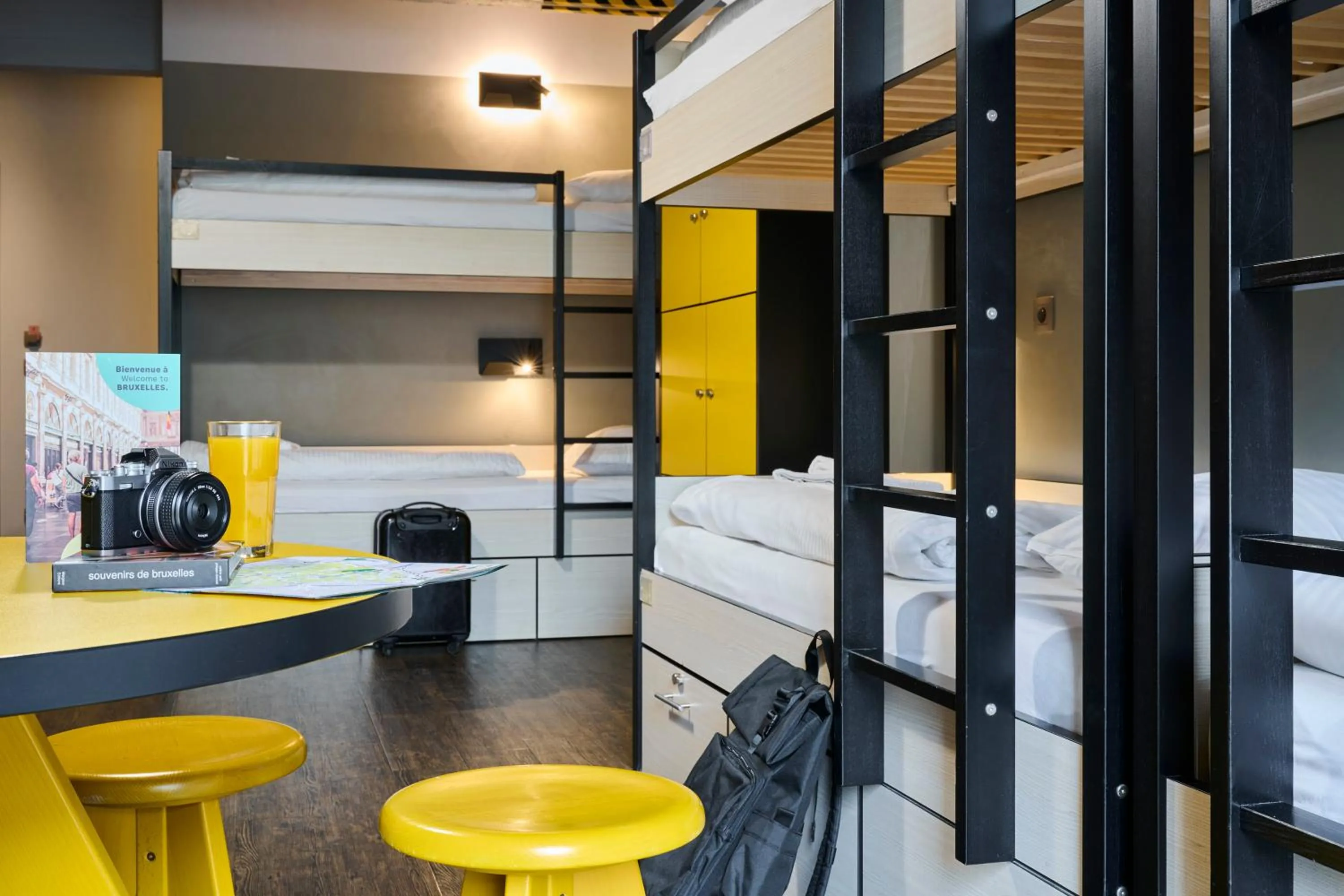 Bedroom in MEININGER Hotels Bruxelles City Center