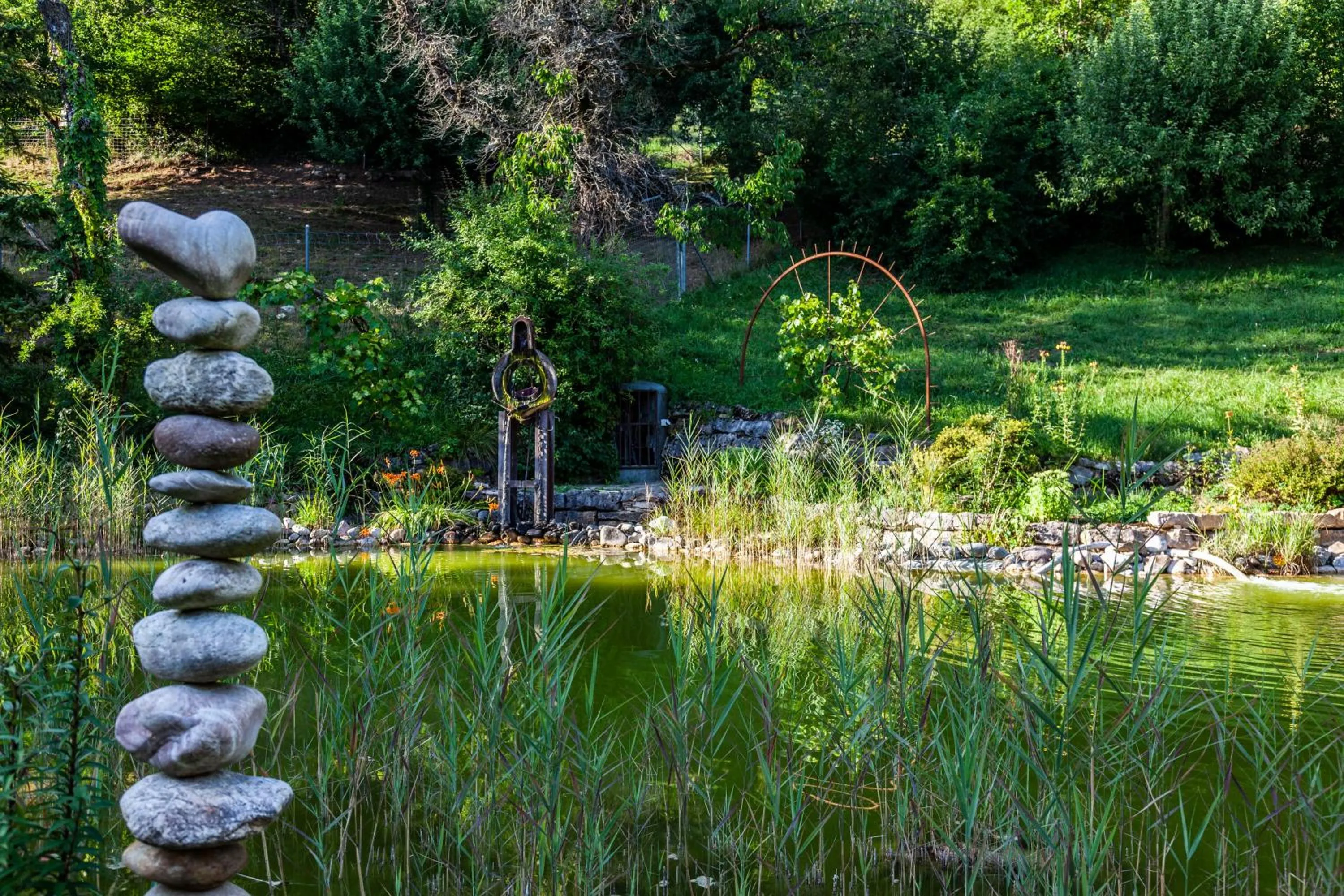 Garden in Bergwerksilo Herznach