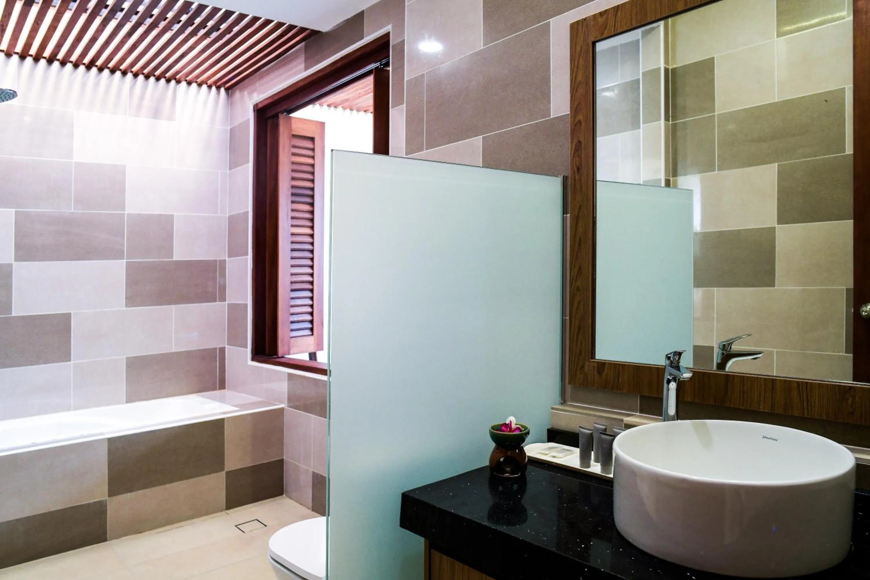 Bathroom in SANDY GARDEN RESORT LANGKAWI