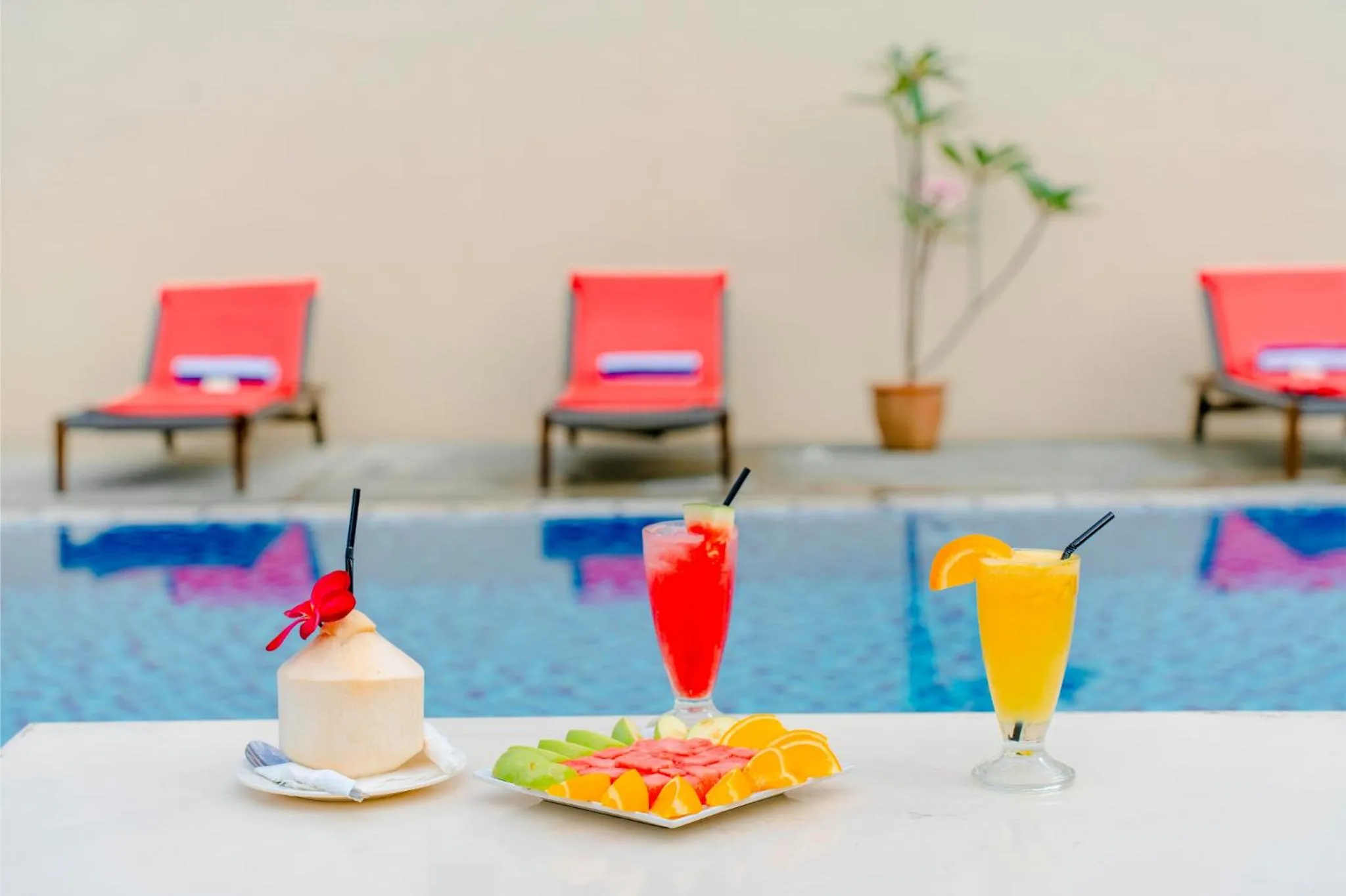 Swimming pool in SANDY GARDEN RESORT LANGKAWI