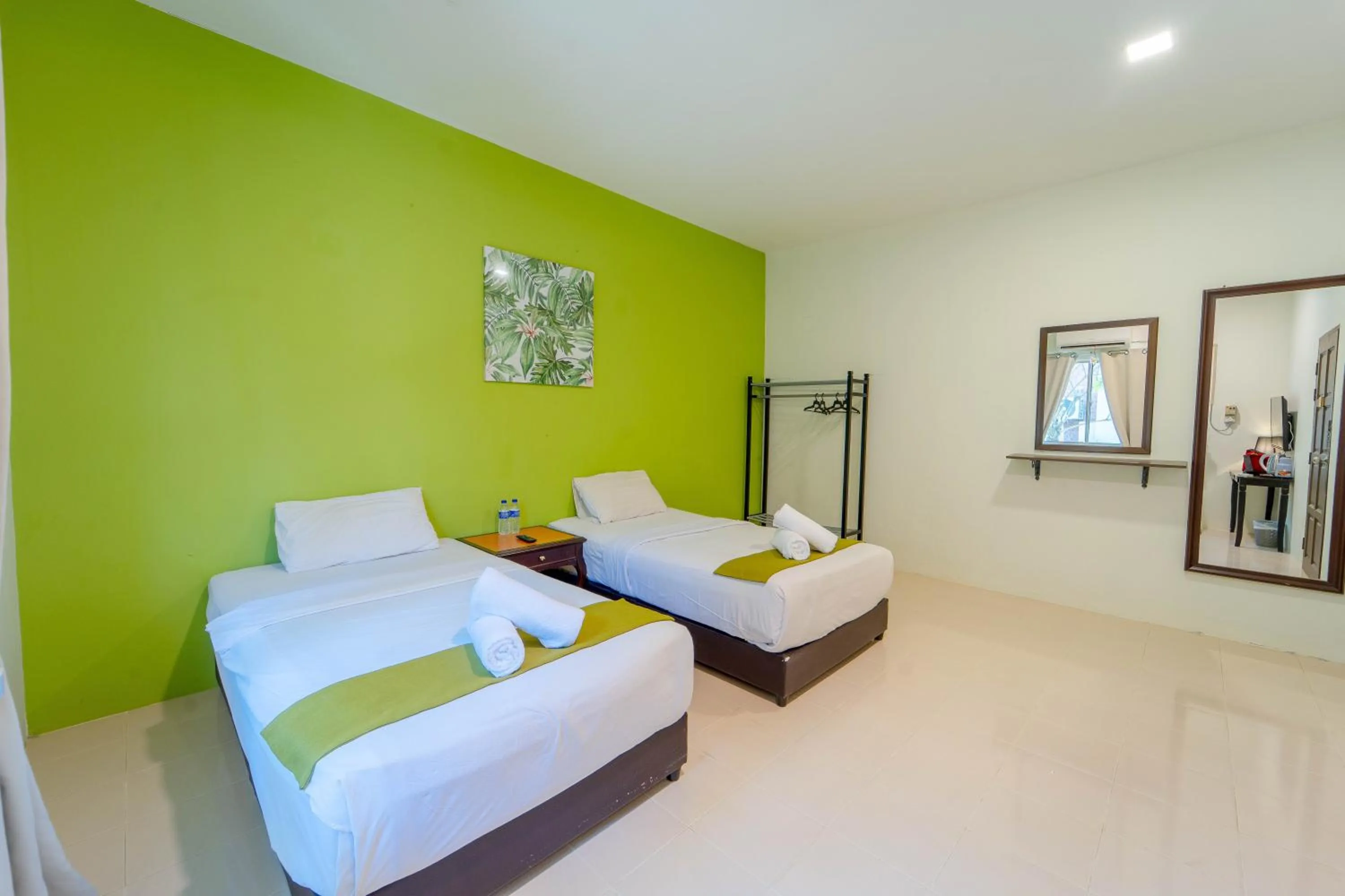 Bed in SANDY GARDEN RESORT LANGKAWI