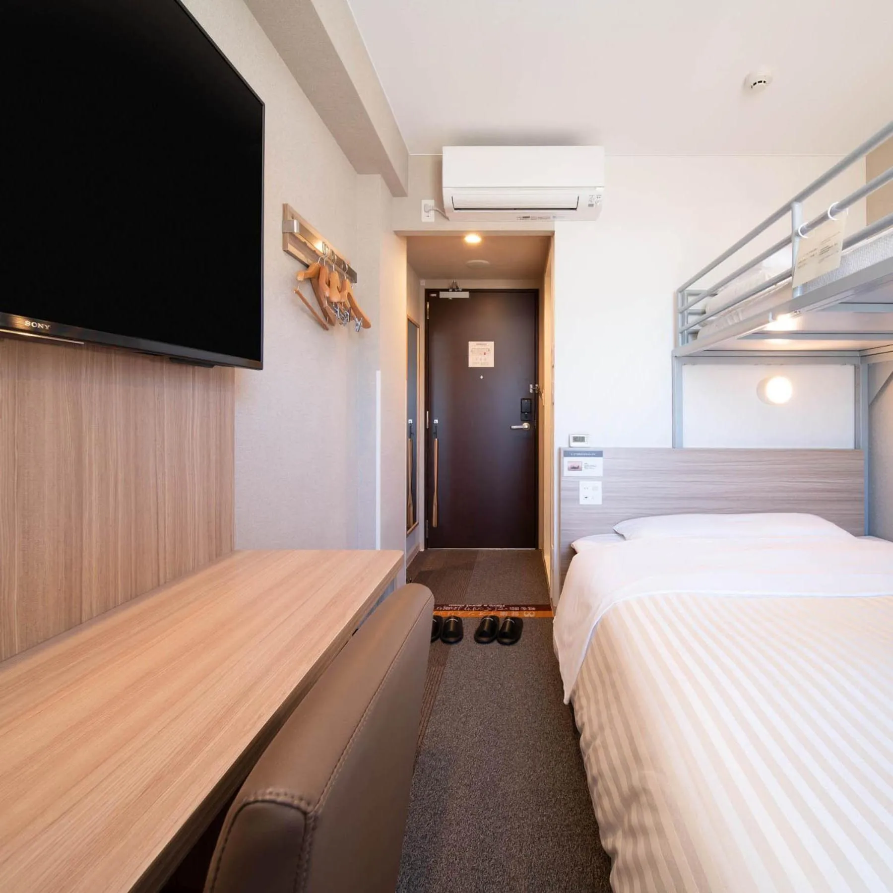 Photo of the whole room, Bed in Super Hotel Nagano Iida Inter