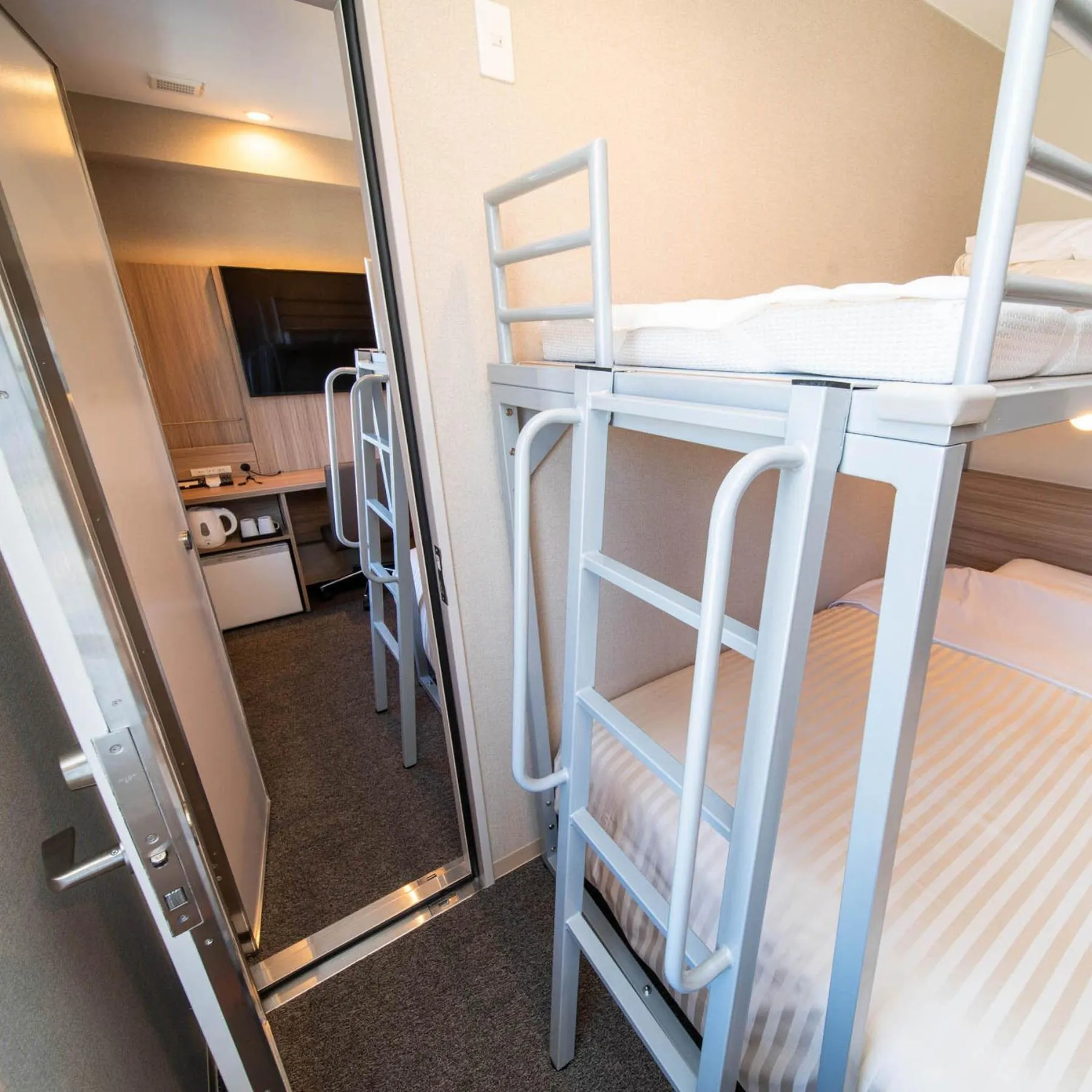 Bed in Super Hotel Nagano Iida Inter