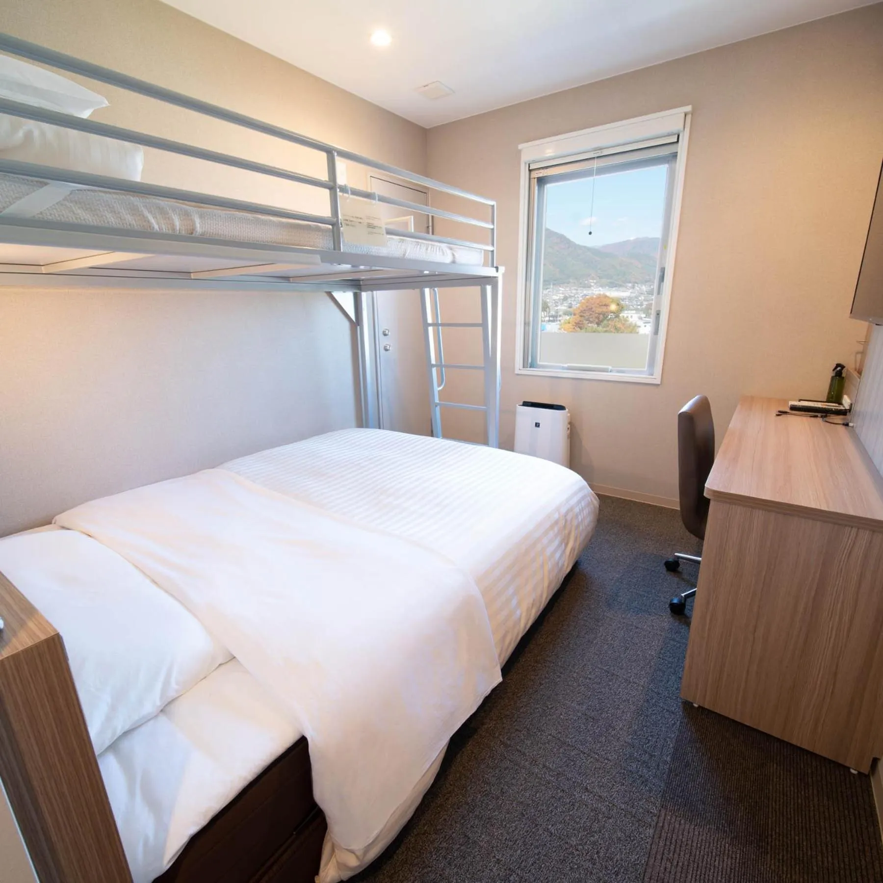 Photo of the whole room, Bed in Super Hotel Nagano Iida Inter