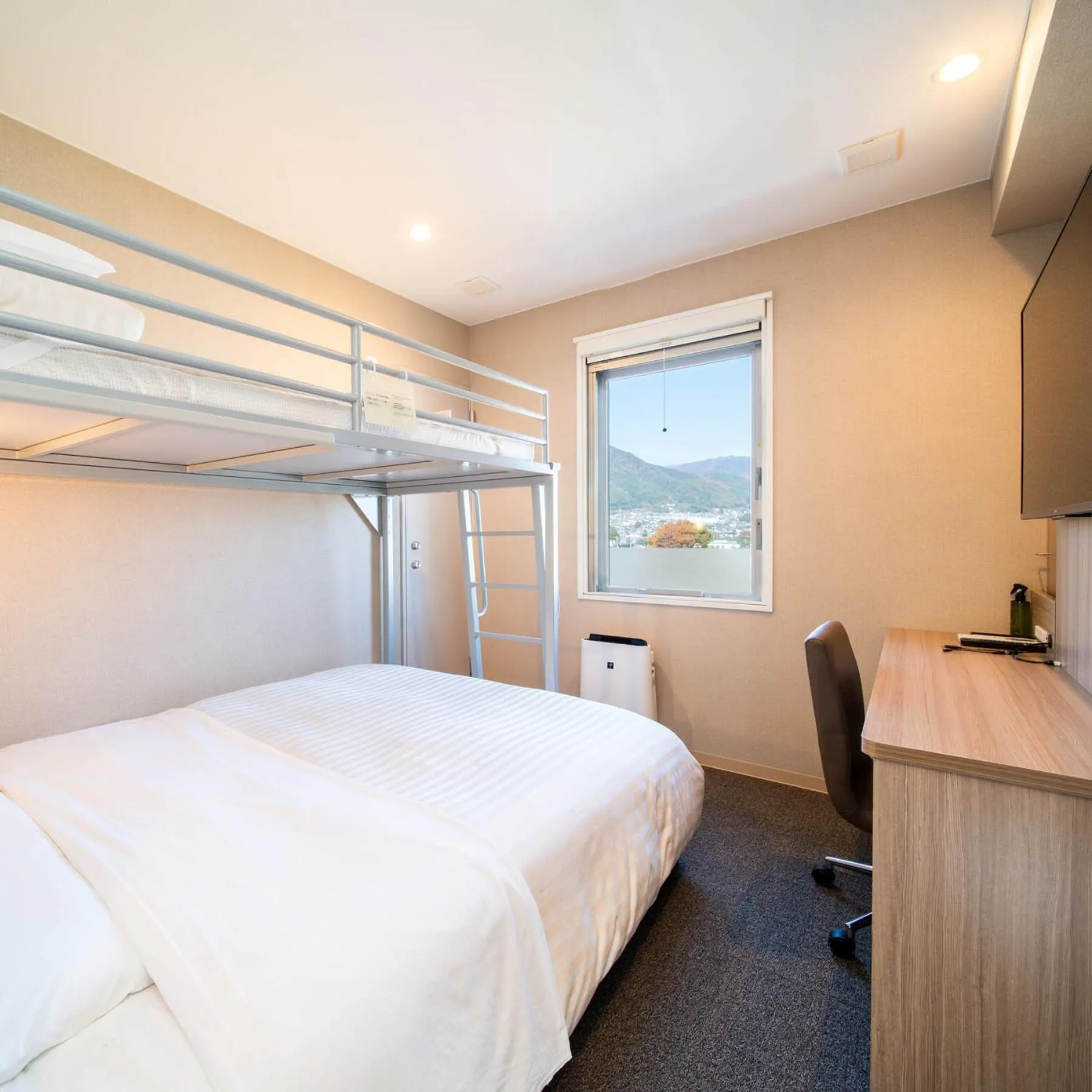 Bed in Super Hotel Nagano Iida Inter