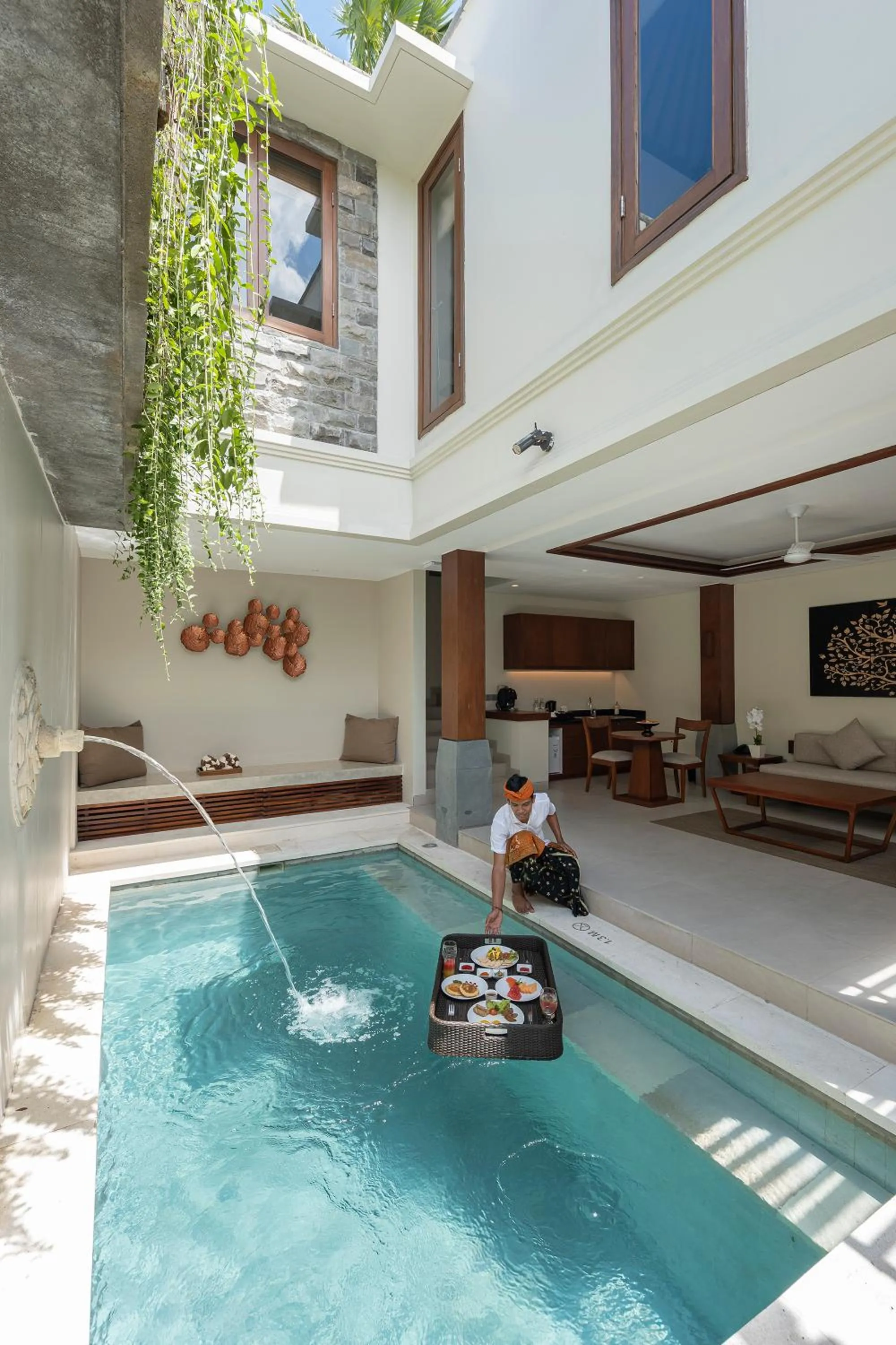 Swimming pool in tanadewa Villas Nusa Dua Bali by Cross Collection