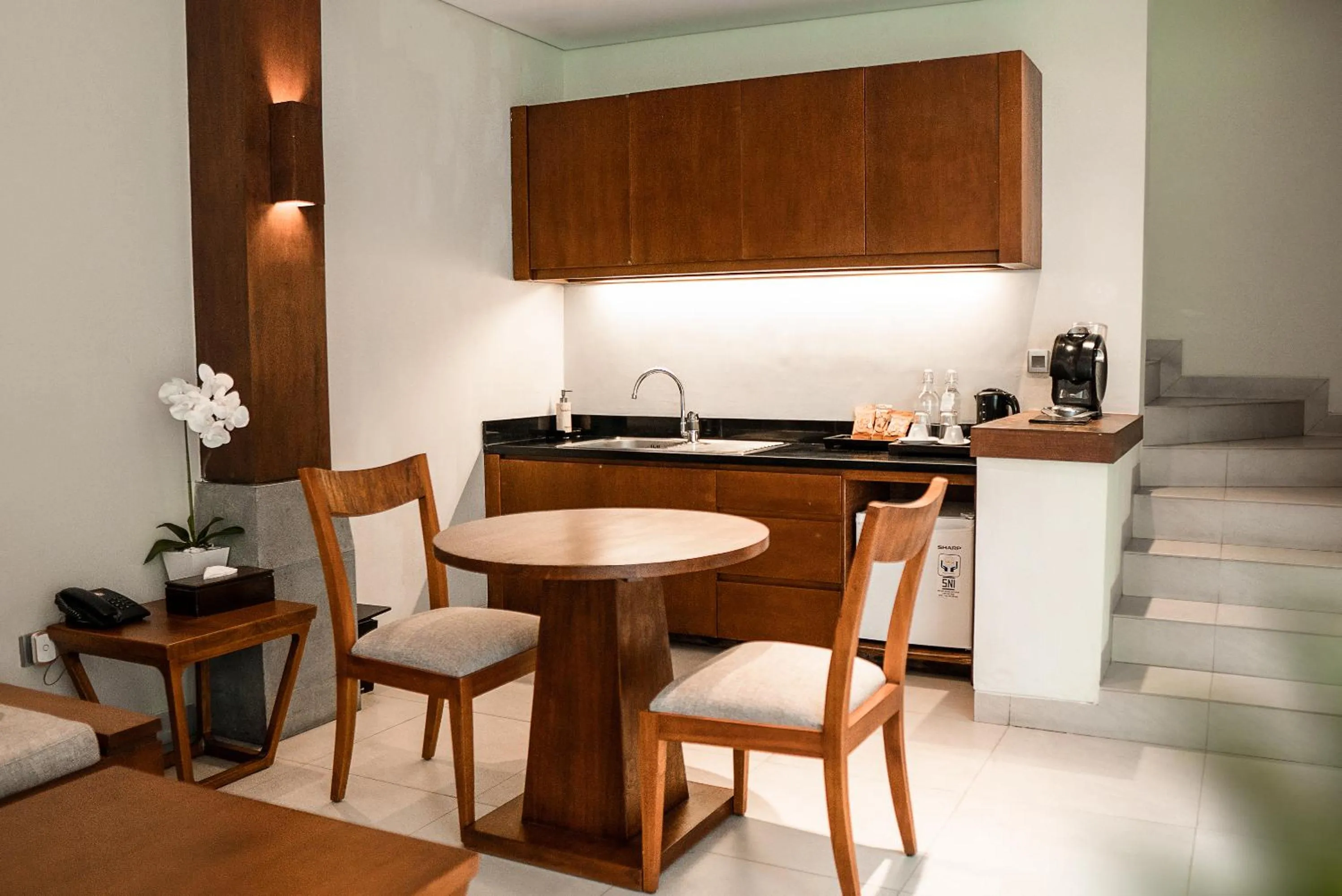 Living room in tanadewa Villas Nusa Dua Bali by Cross Collection