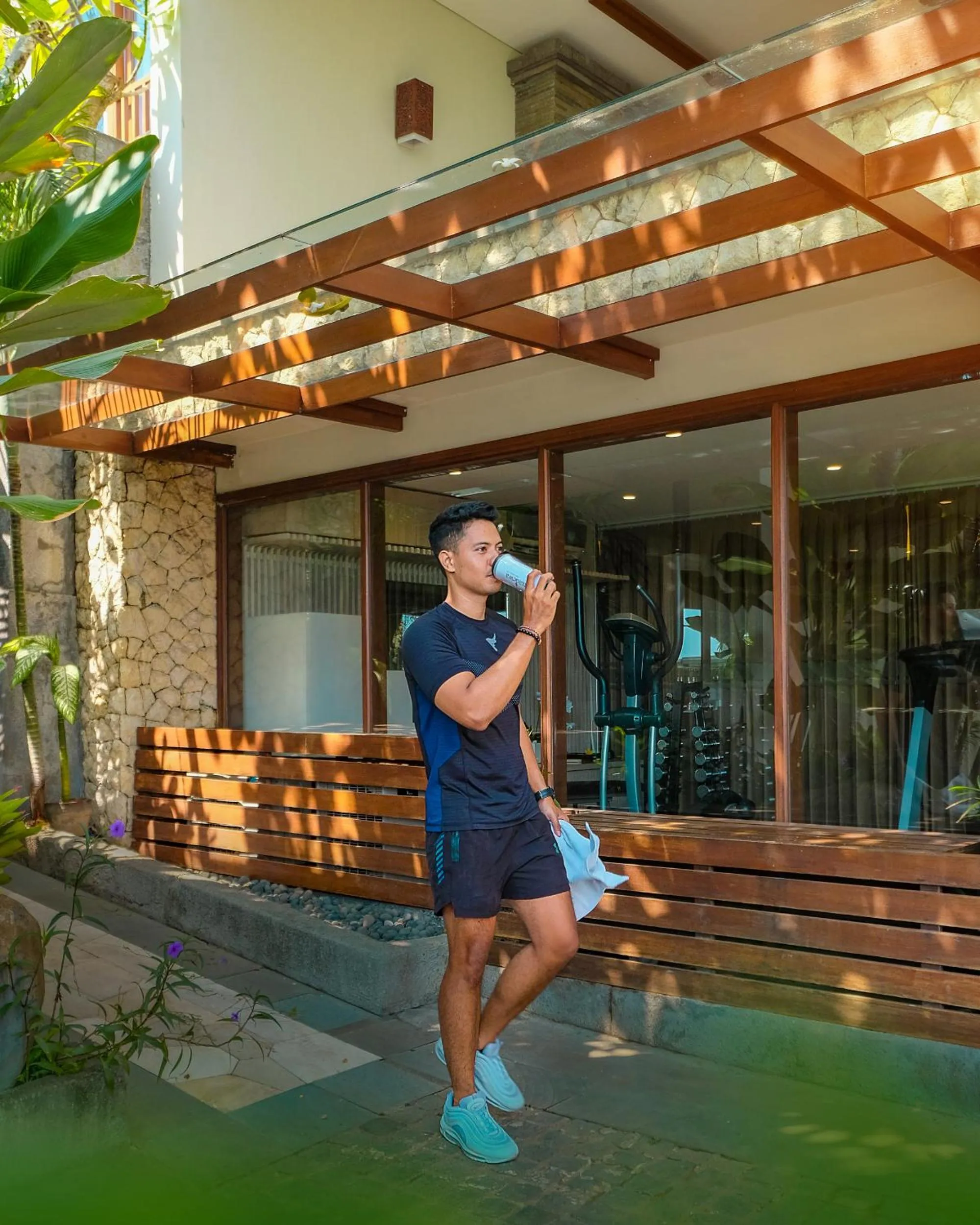 Fitness centre/facilities in tanadewa Villas Nusa Dua Bali by Cross Collection