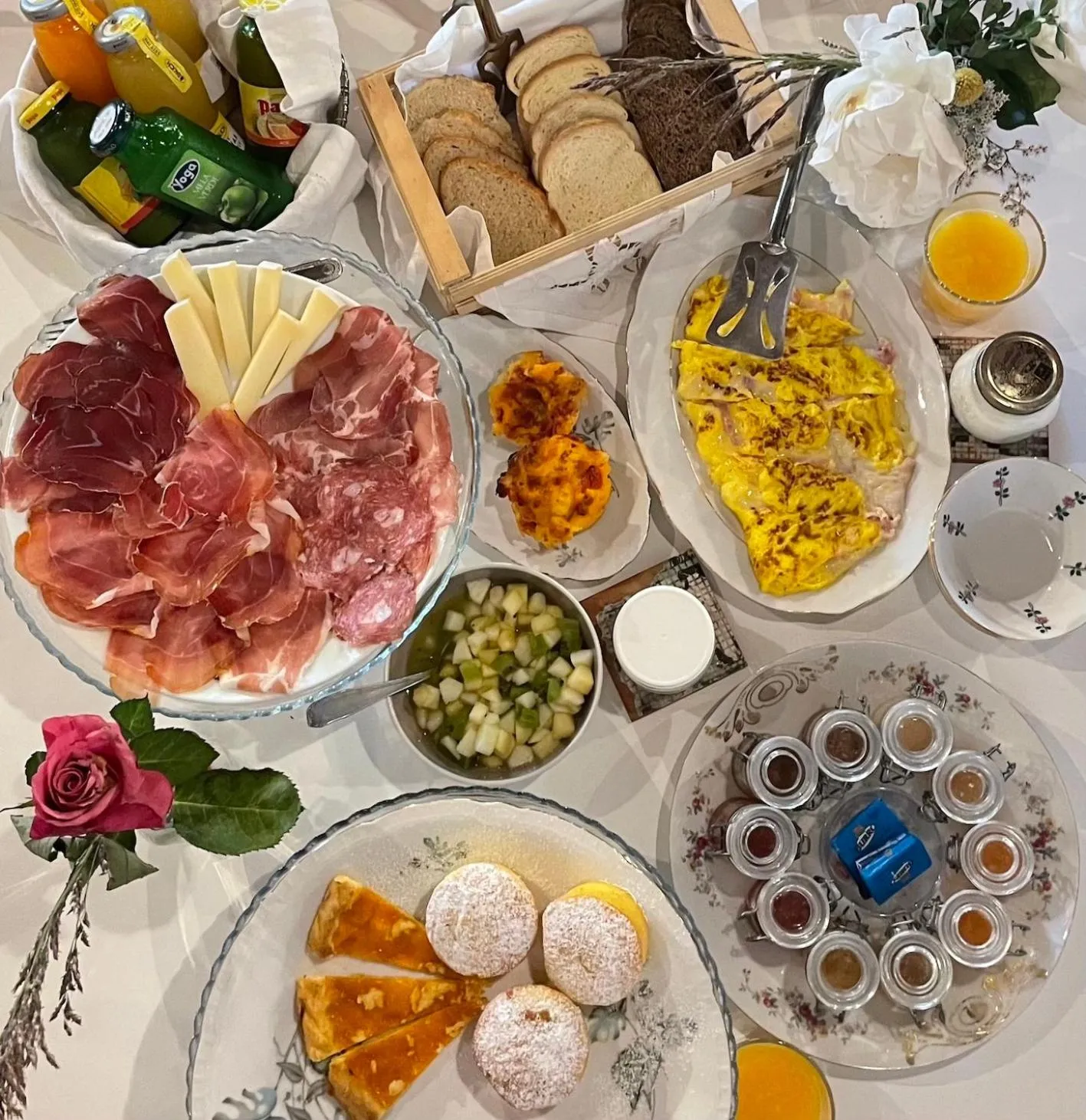 Food in B&B Podere Camaiano