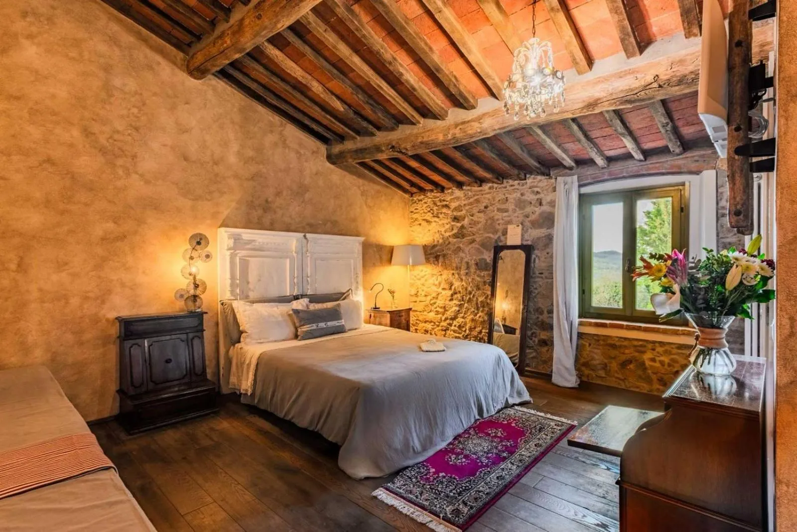 Bed in B&B Podere Camaiano