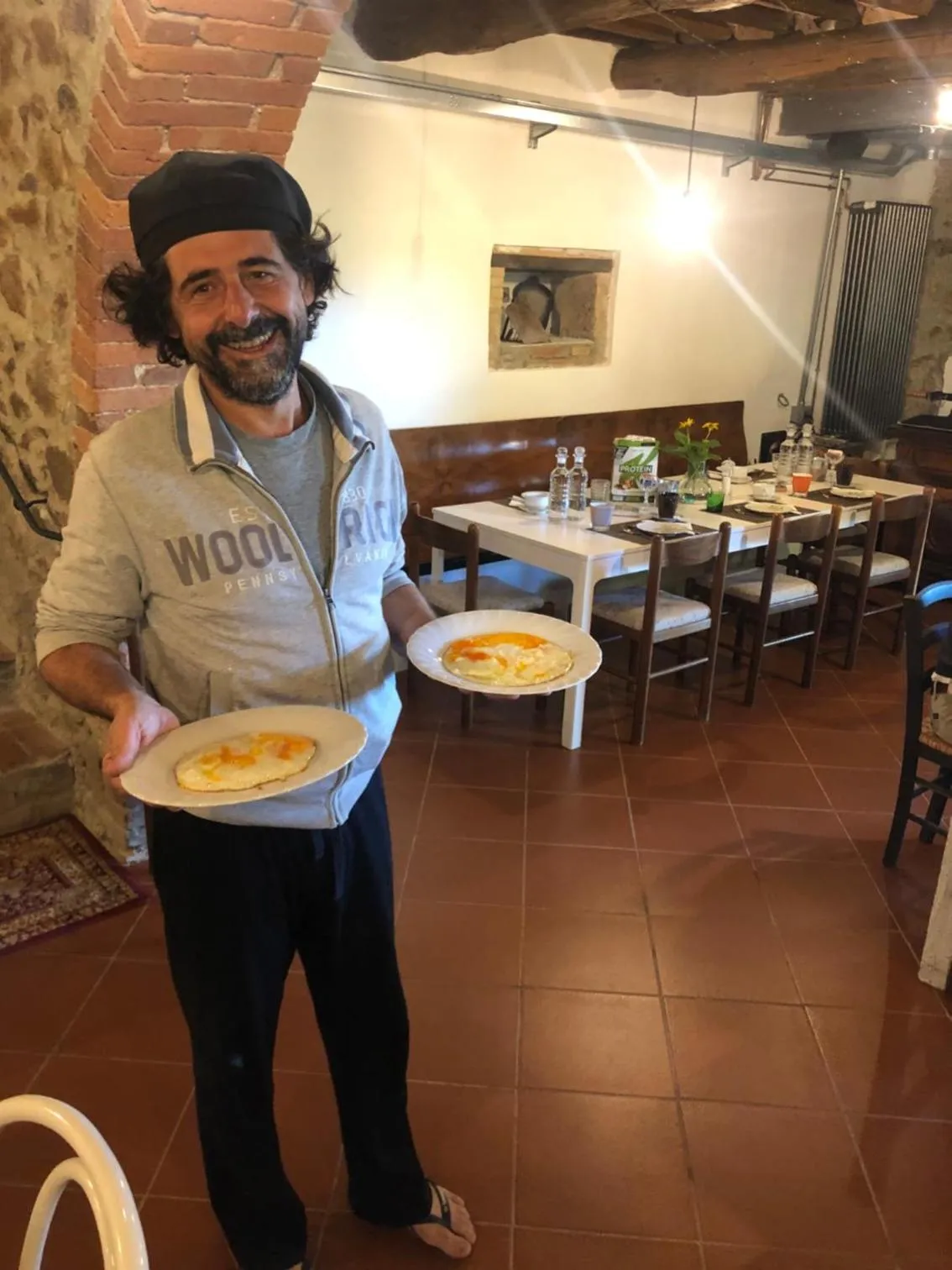 Breakfast in B&B Podere Camaiano