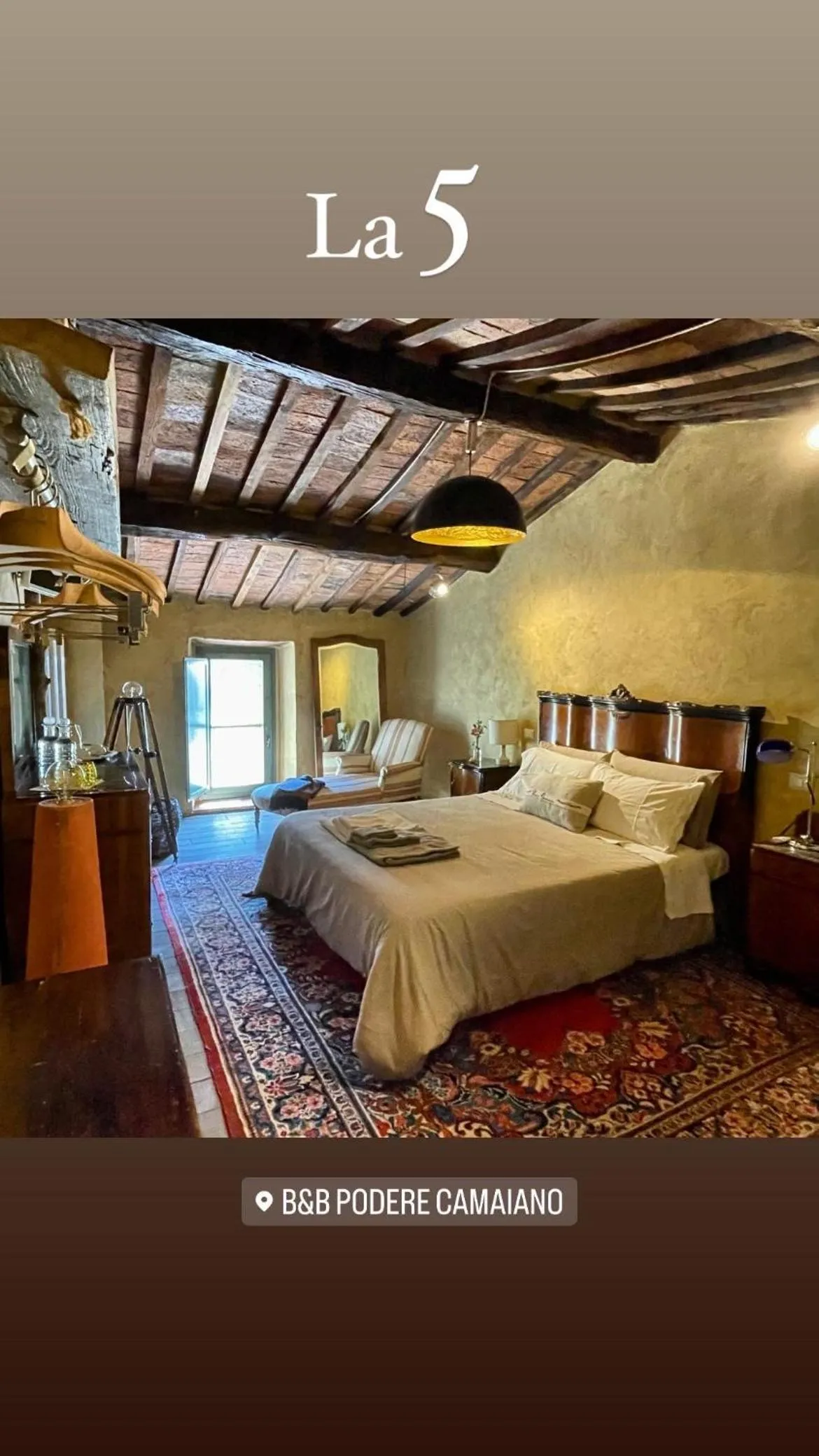 Photo of the whole room, Bed in B&B Podere Camaiano