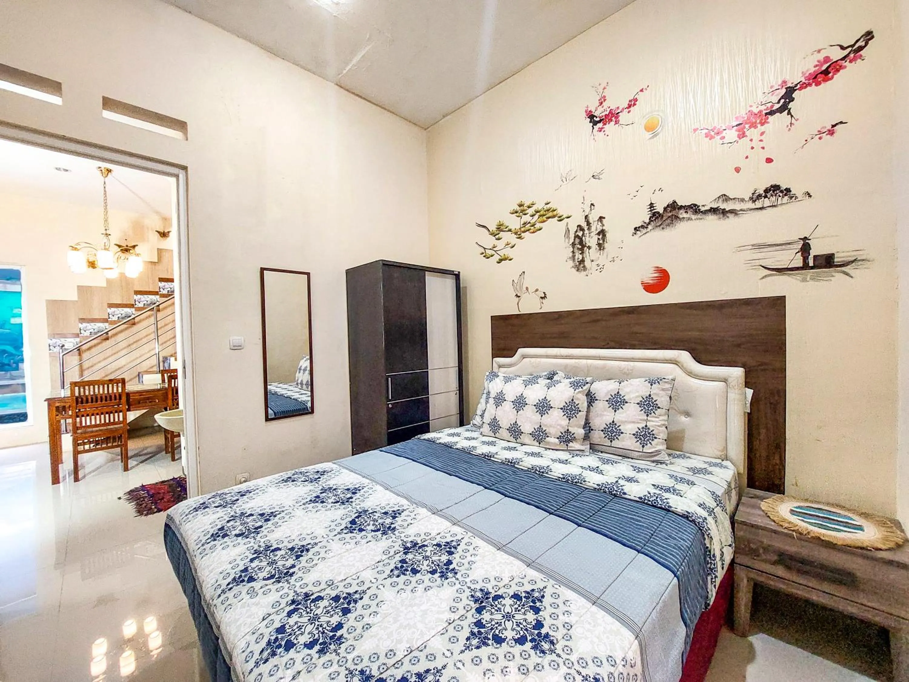 Bed in Rumah Kartika Batu