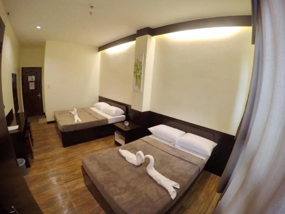 Living room, Bed in Z Pension