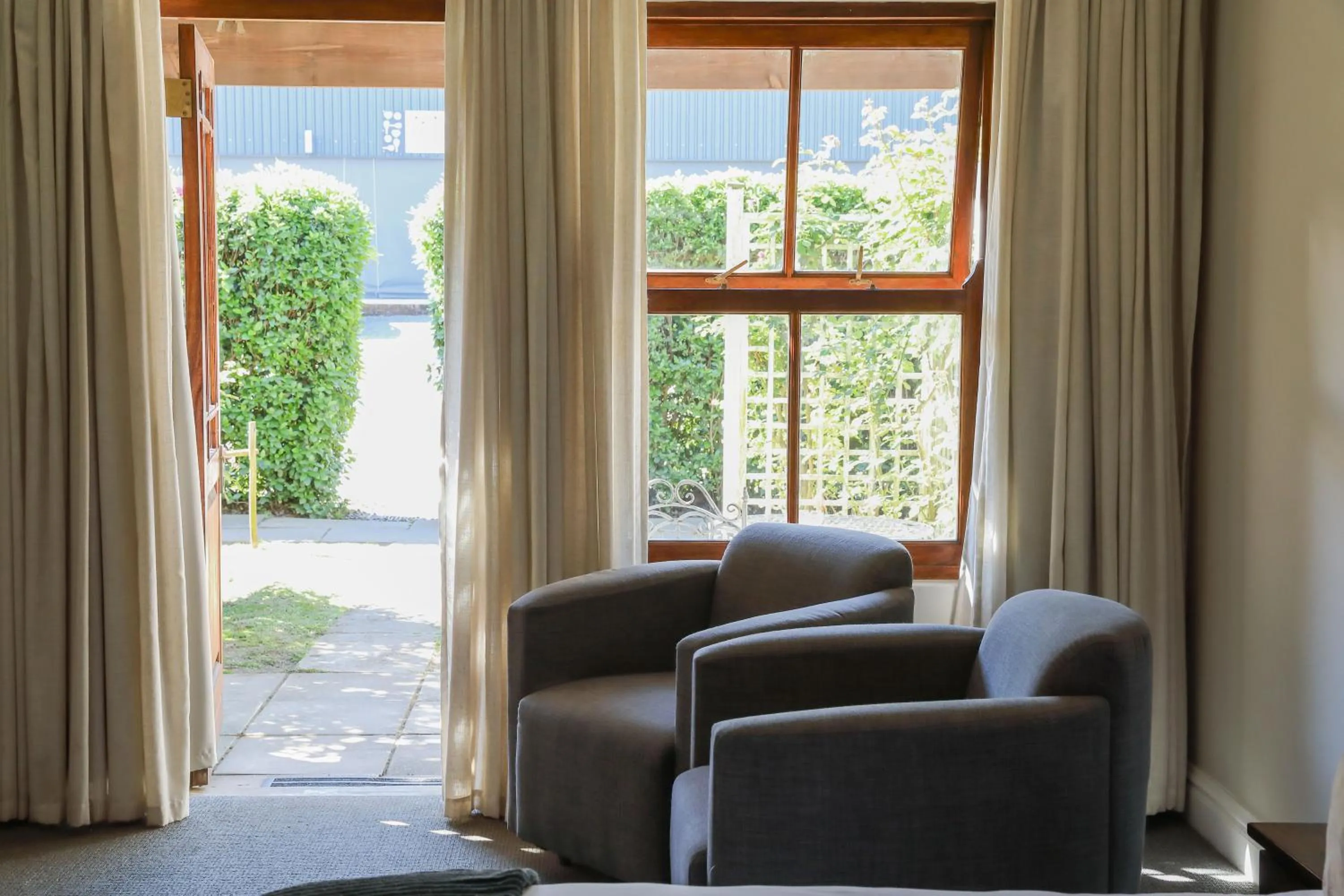 Garden in The Nottingham Road Hotel