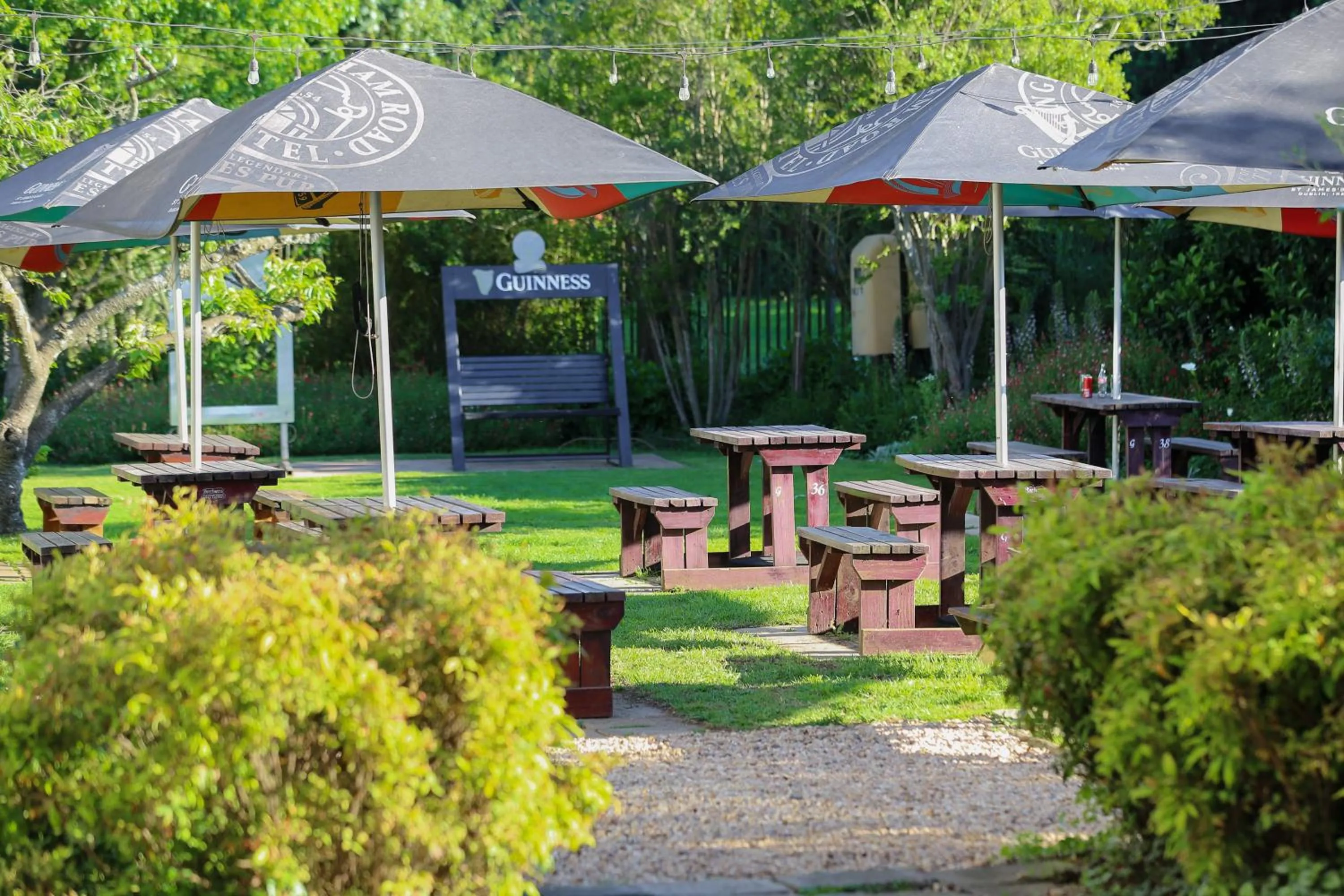 Patio in The Nottingham Road Hotel