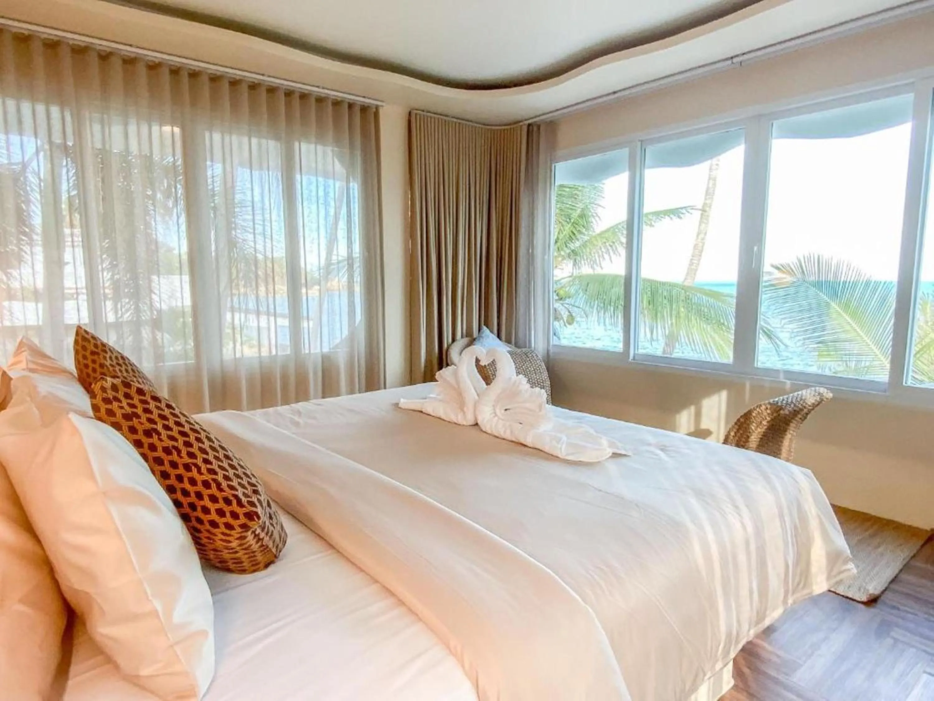 Photo of the whole room, Bed in The Rock Samui Beach Resort