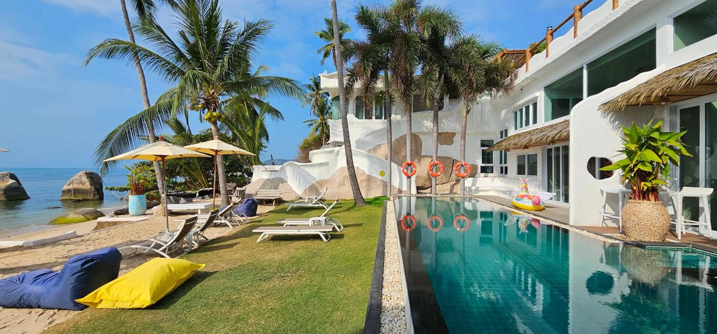 Property building in The Rock Samui Beach Resort