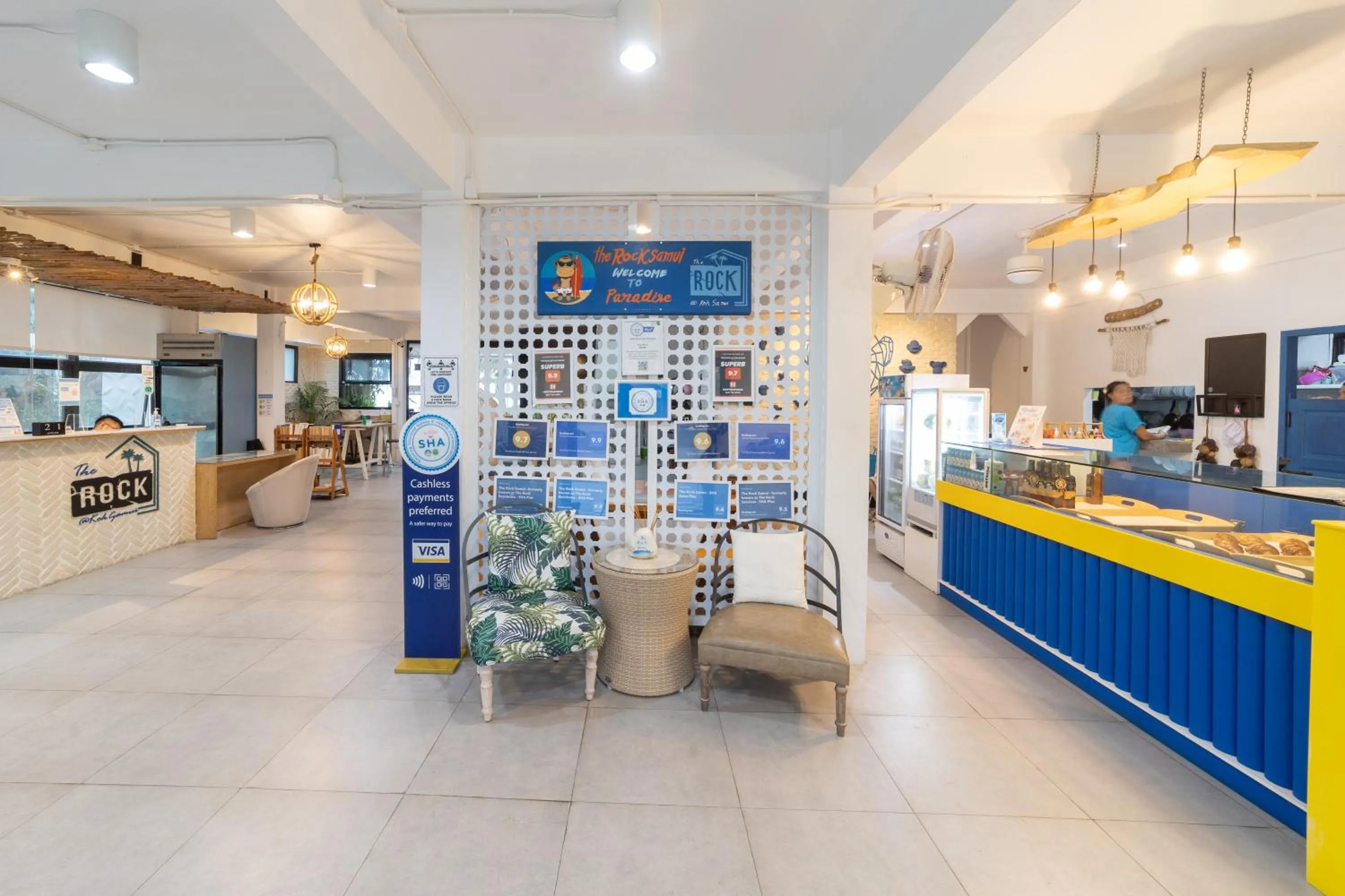 Lobby or reception in The Rock Samui Beach Resort