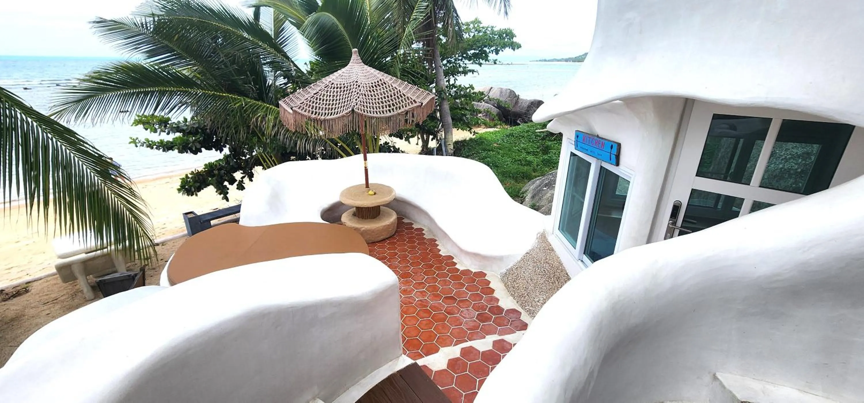 Property building in The Rock Samui Beach Resort