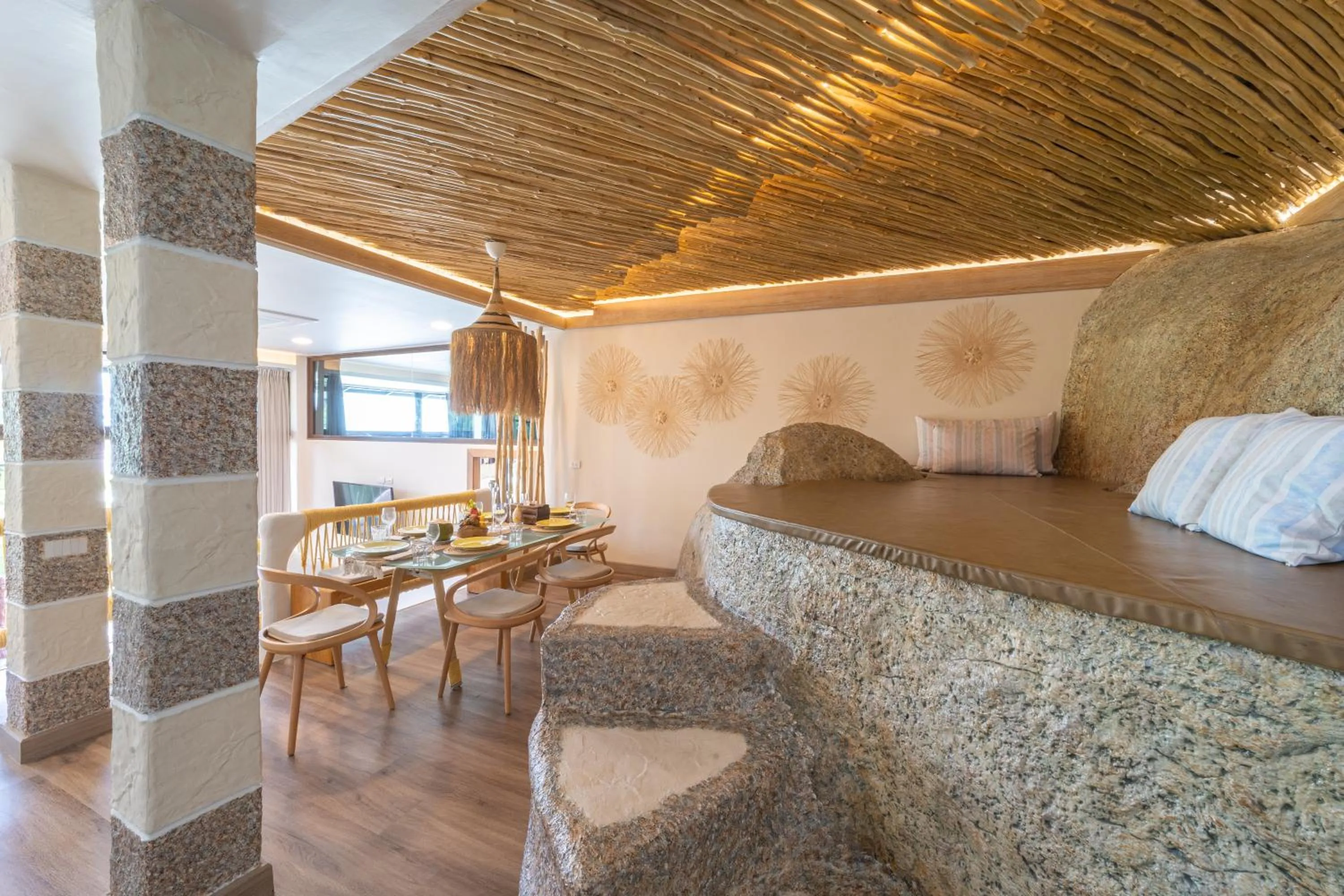 Area and facilities in The Rock Samui Beach Resort