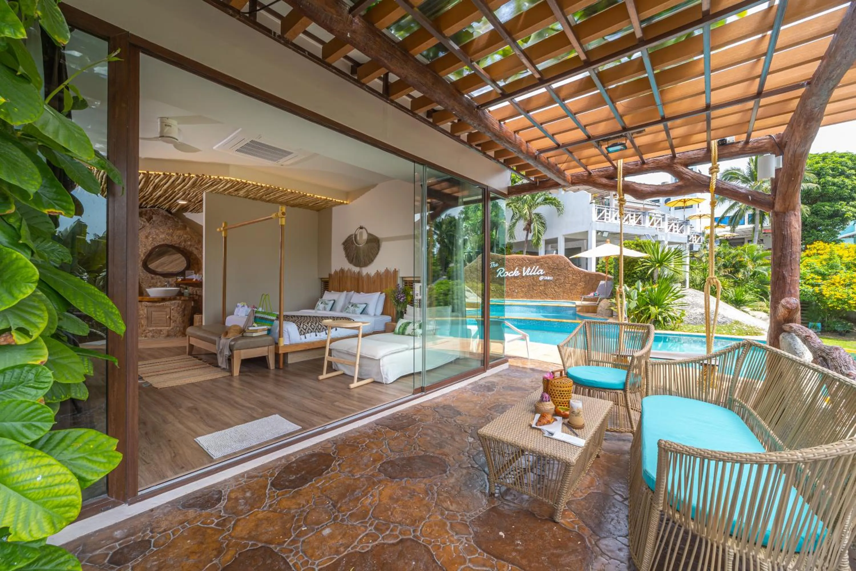 Property building in The Rock Samui Beach Resort