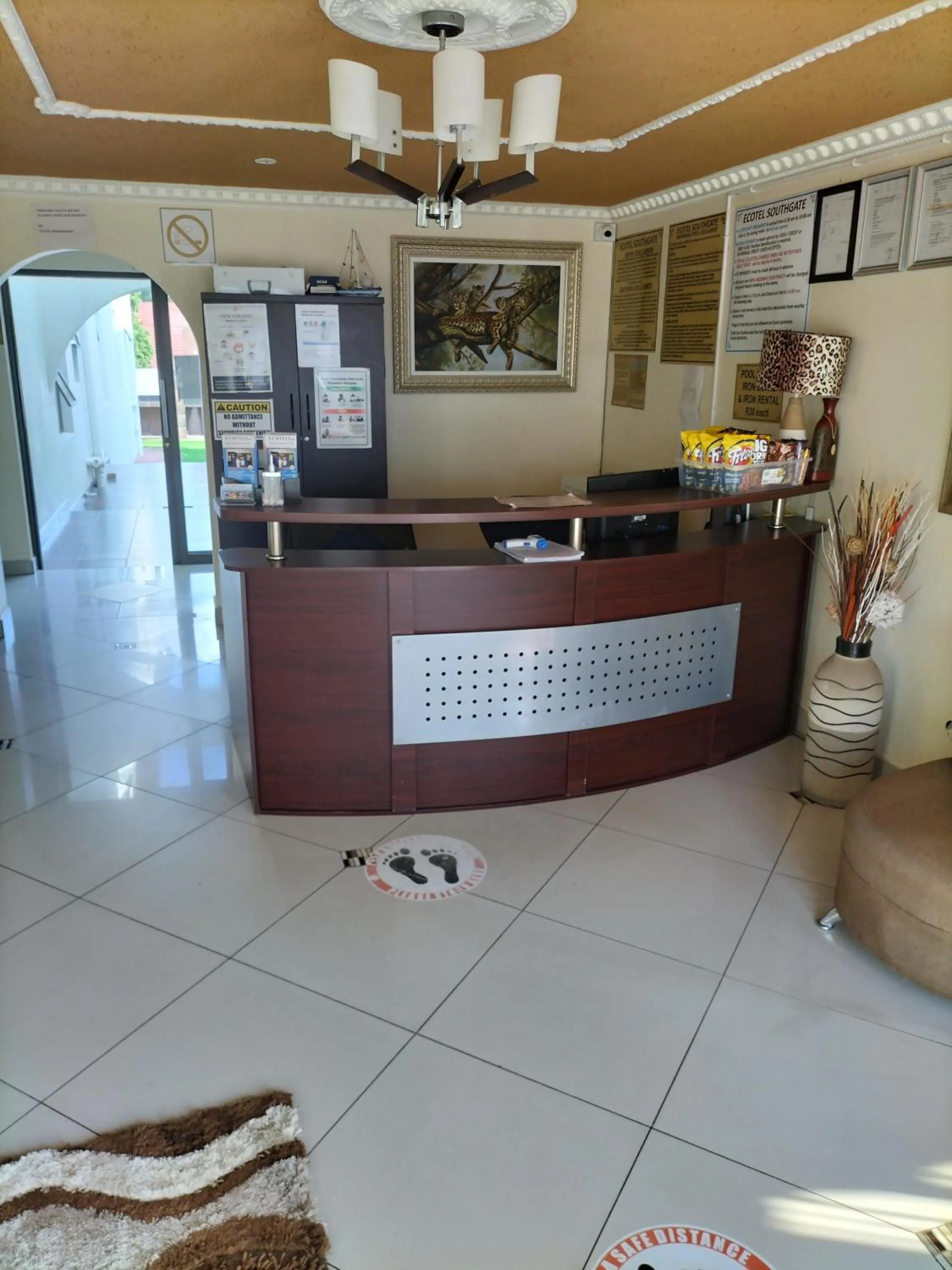 Lobby or reception in Ecotel Southgate