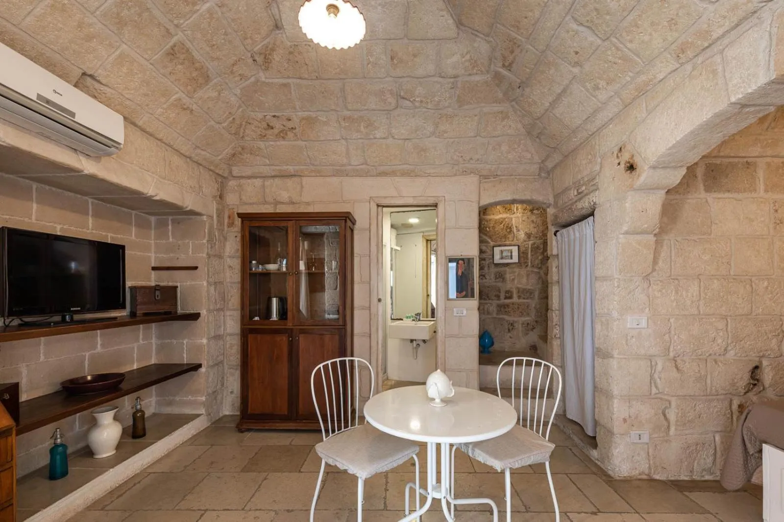 Living room in Albergo Diffuso Monopoli