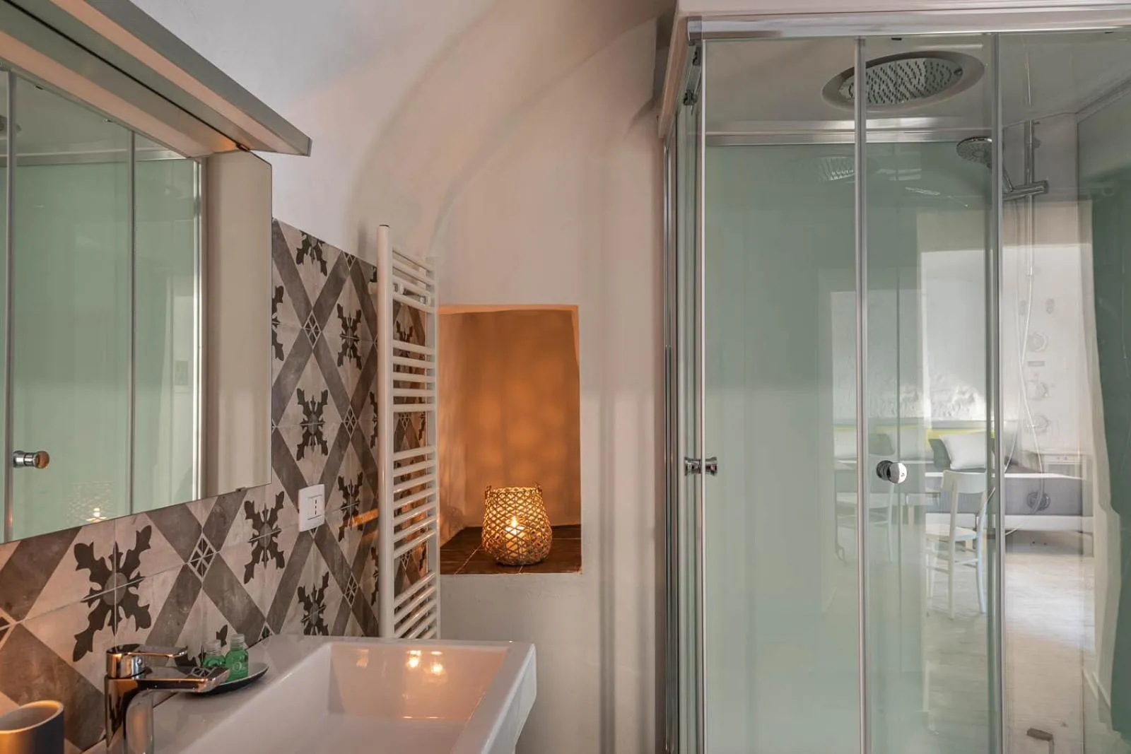 Shower in Albergo Diffuso Monopoli