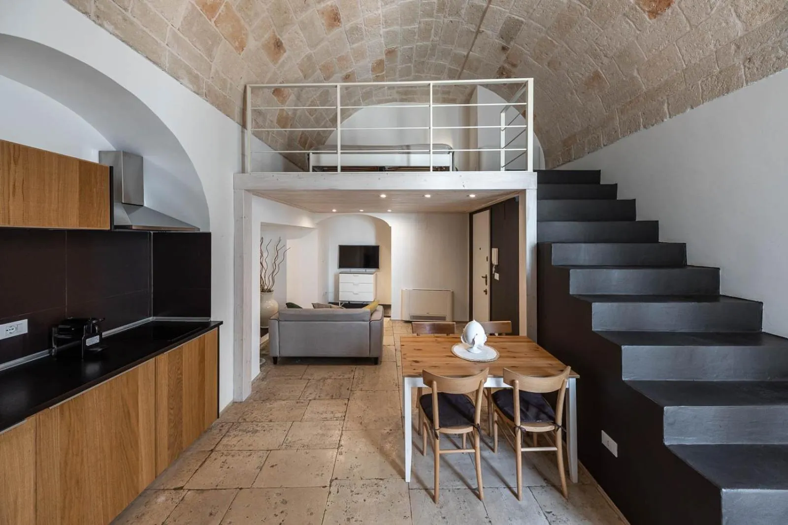 Living room in Albergo Diffuso Monopoli