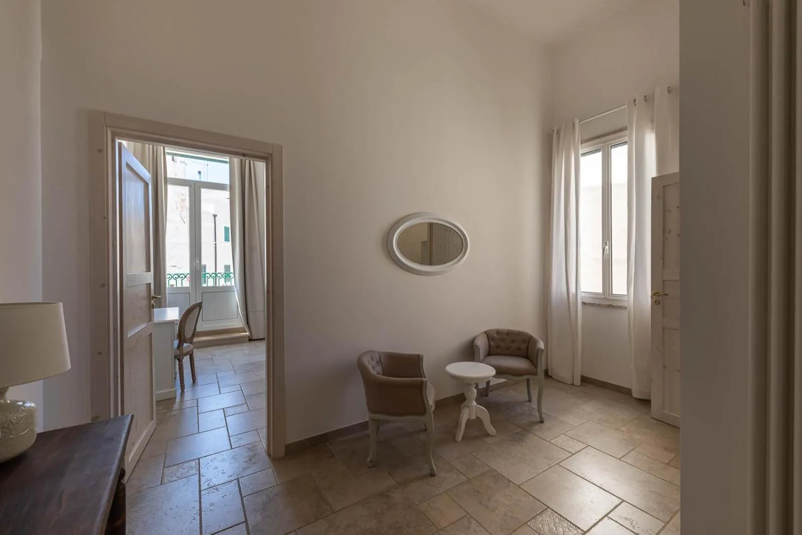 Living room in Albergo Diffuso Monopoli