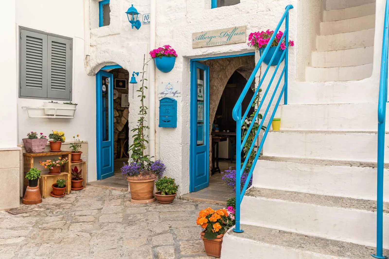 Facade/entrance in Albergo Diffuso Monopoli